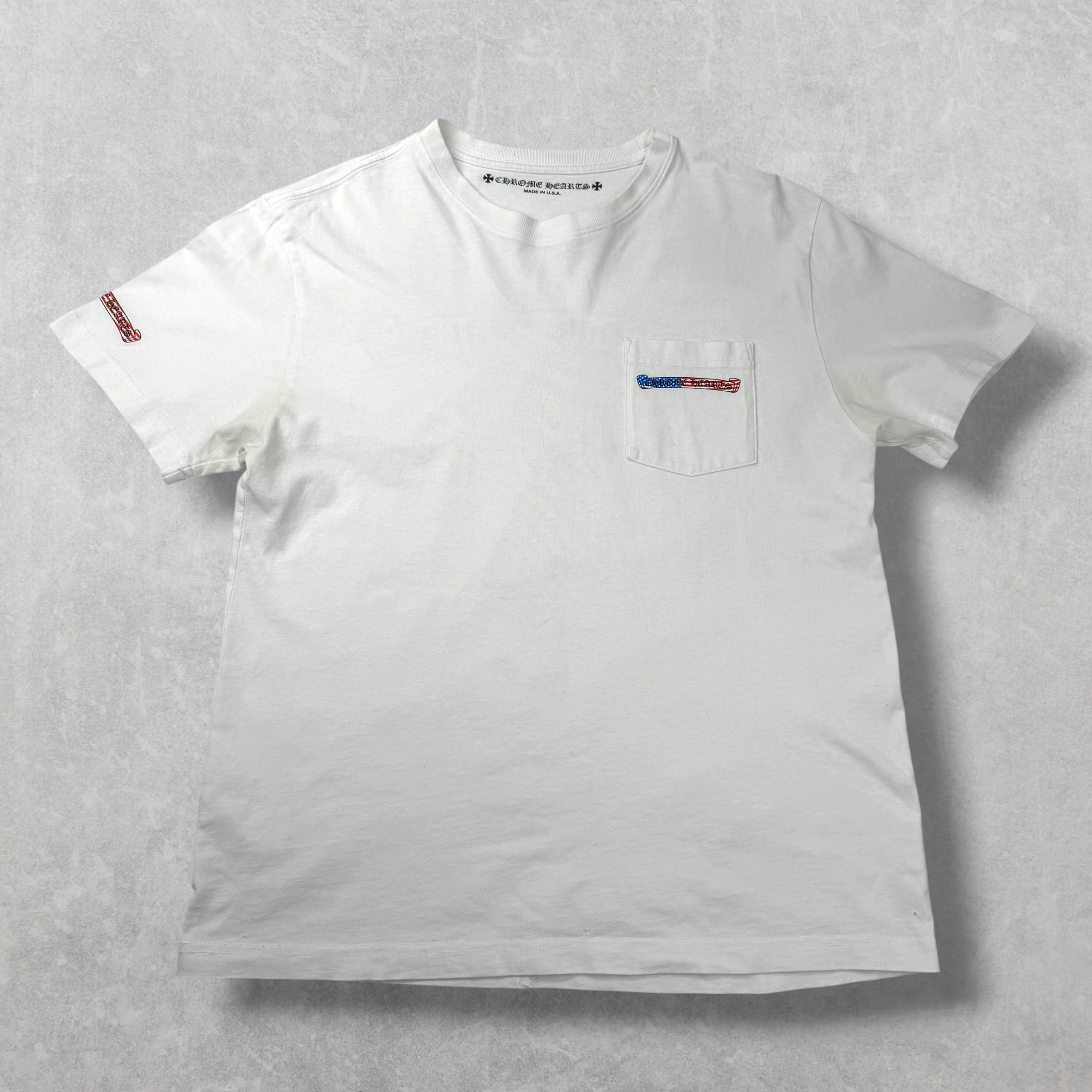 Chrome Hearts Matty Boy USA Tee White L