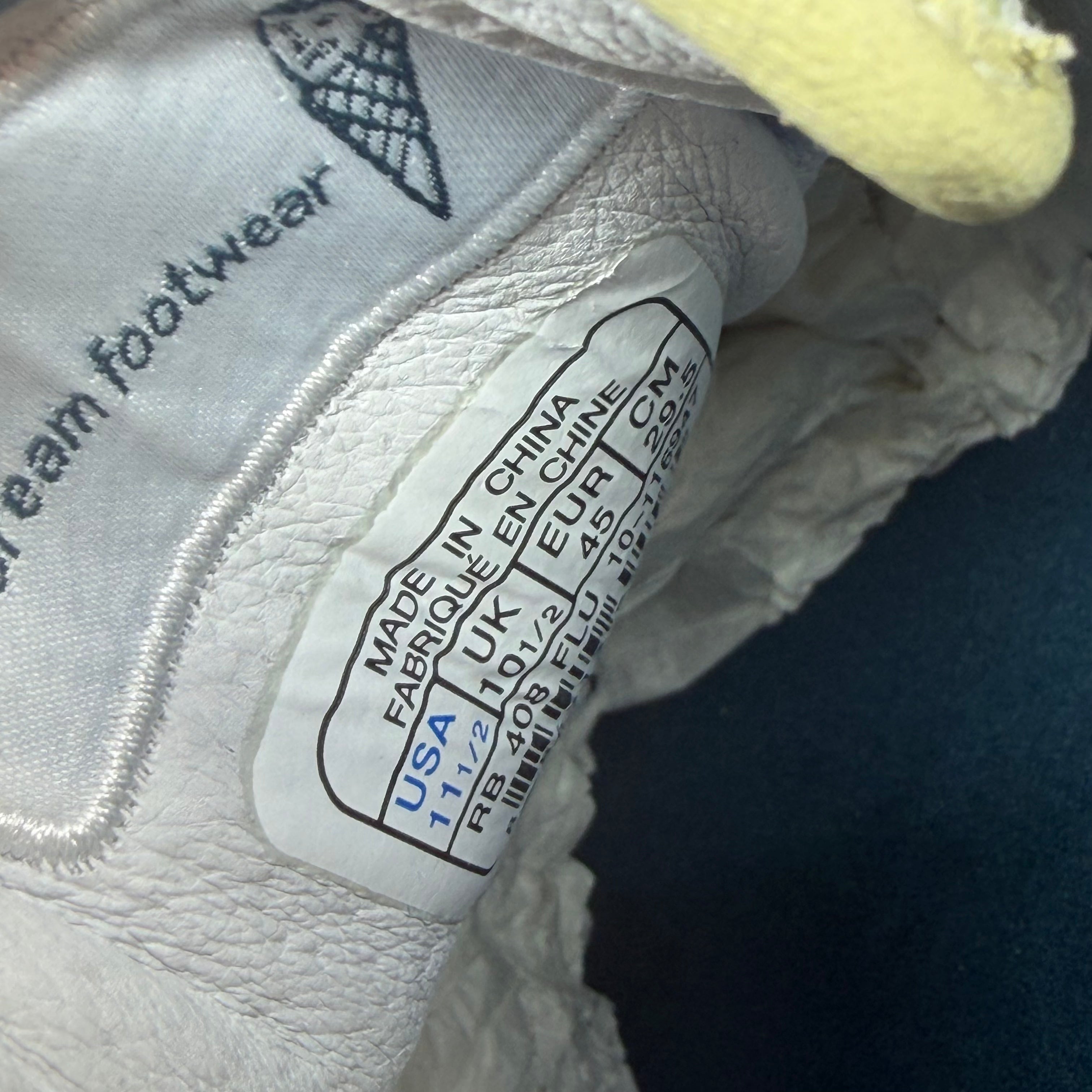 Reebok BBC Ice Cream Low Diamond Flavor 11.5
