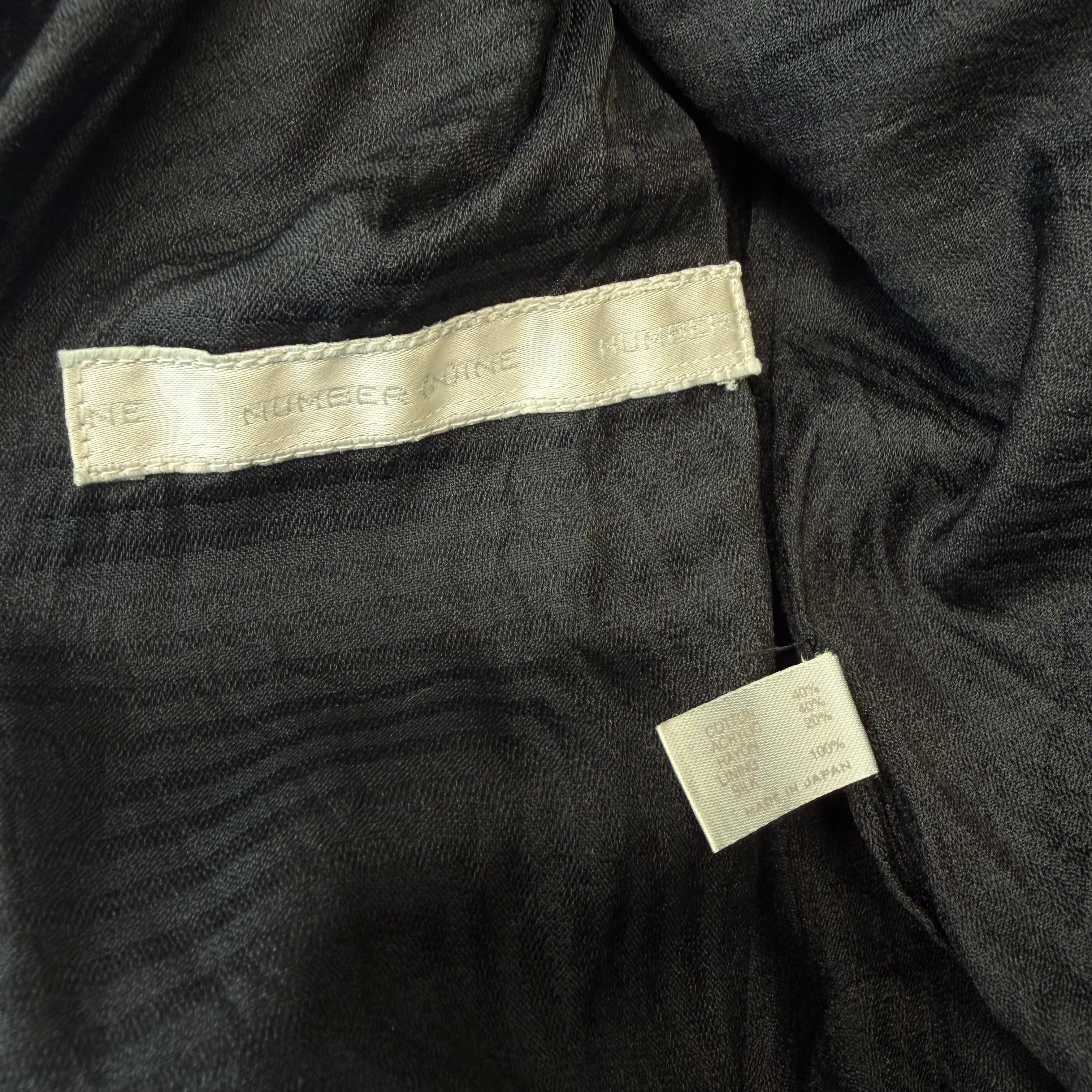Number (N)ine Velour High Collar Jacket 2 (M)