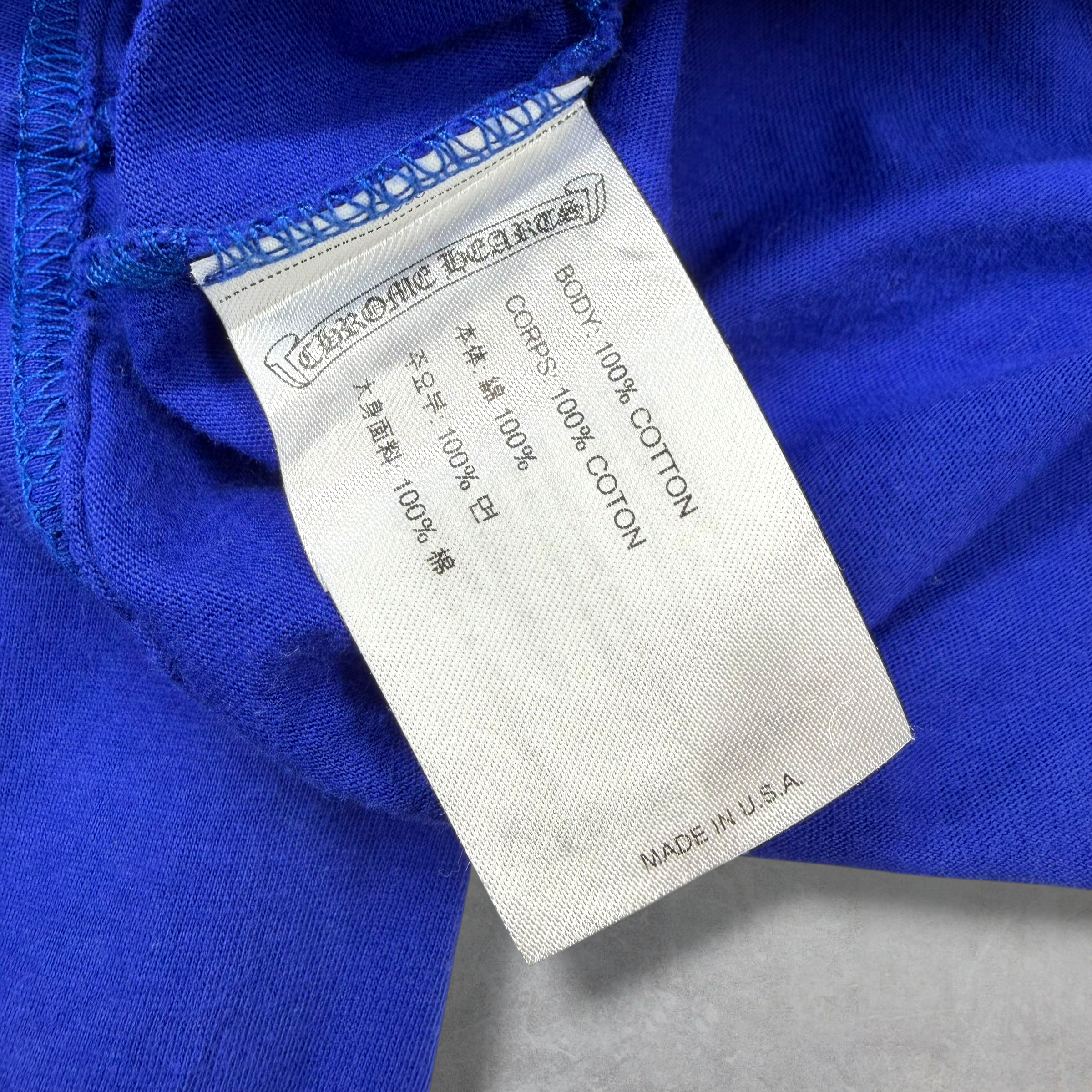 Chrome Hearts Star Blue L/S Tee XL