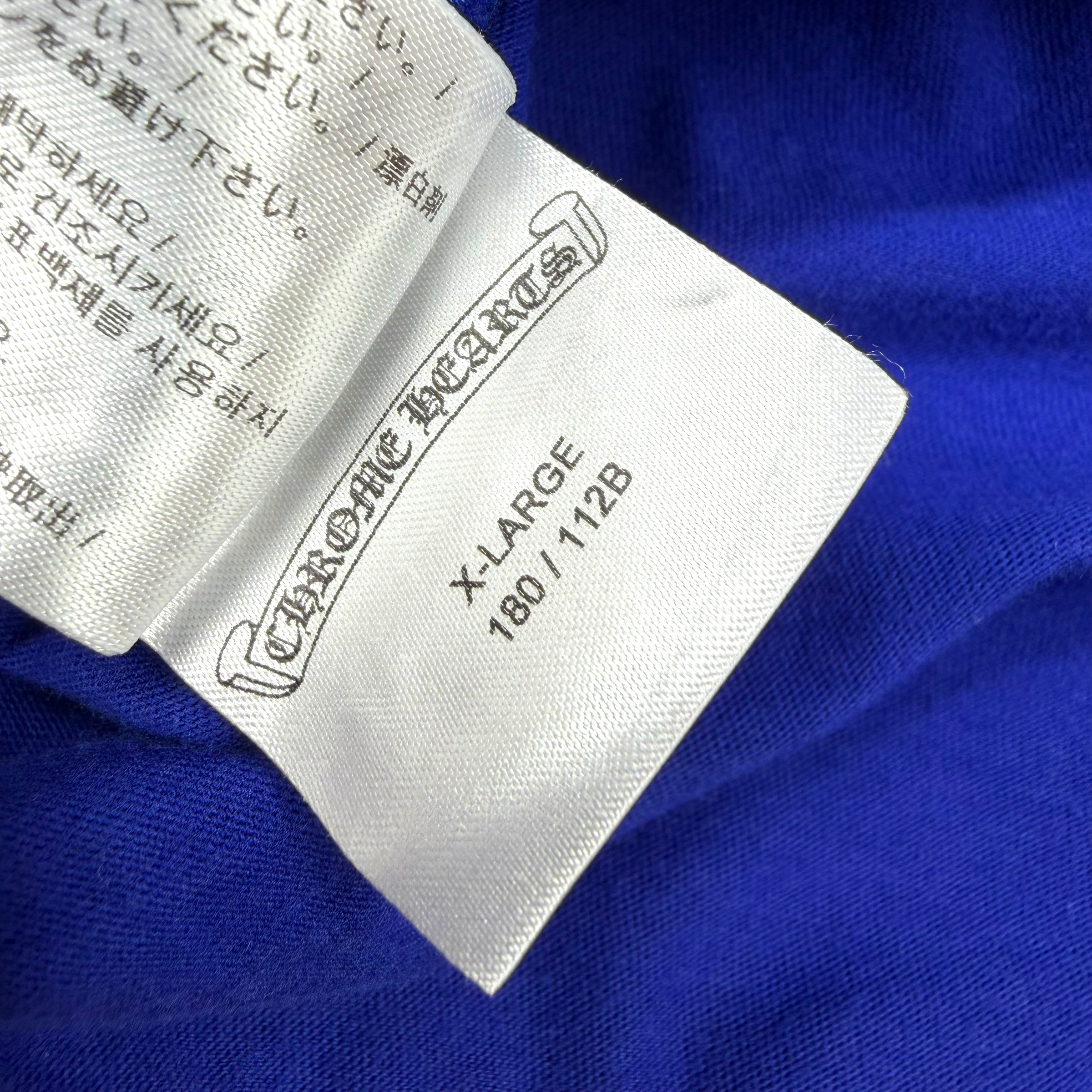 Chrome Hearts Star Blue L/S Tee XL