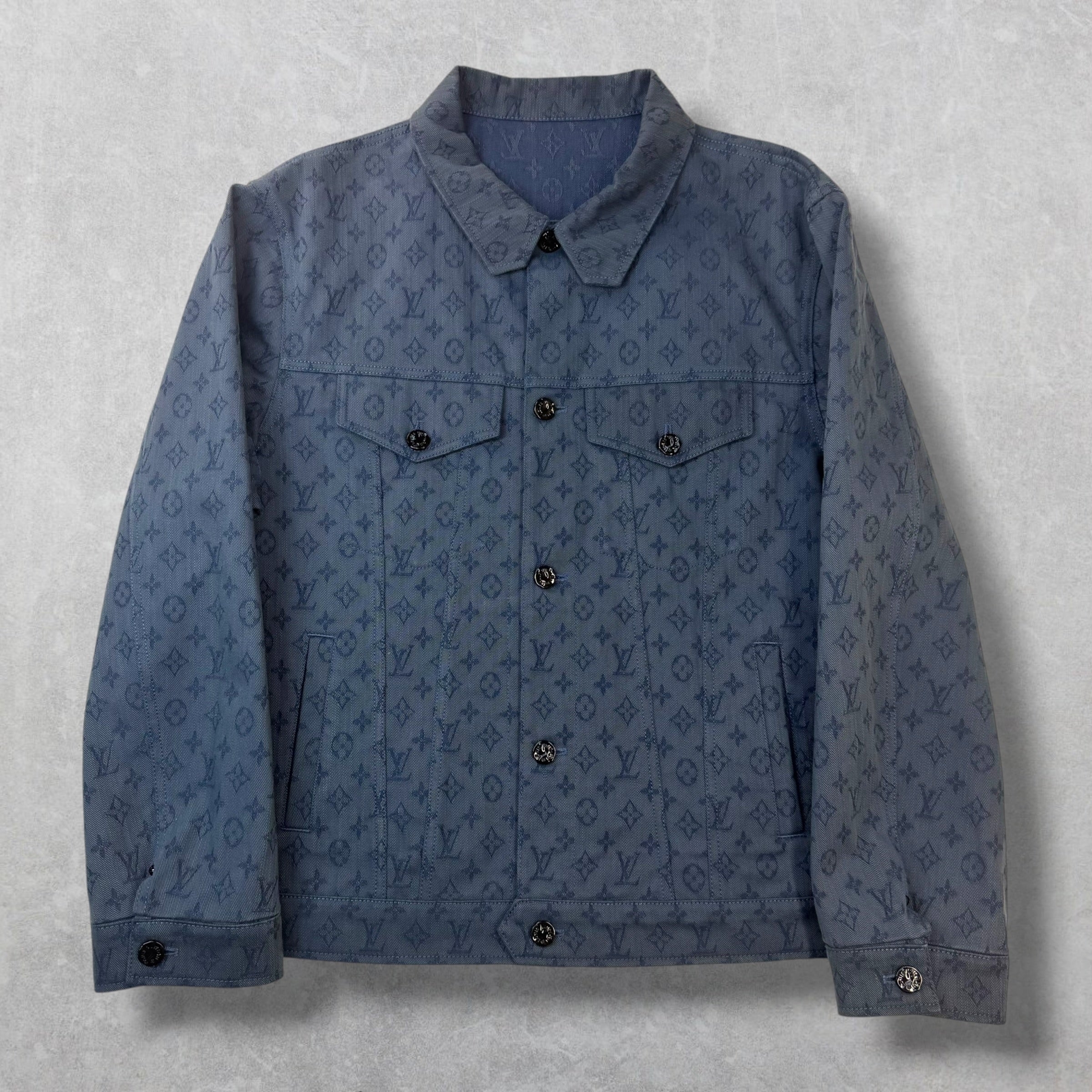 Louis Vuitton Monogram Denim Jacket 58 (XXL)