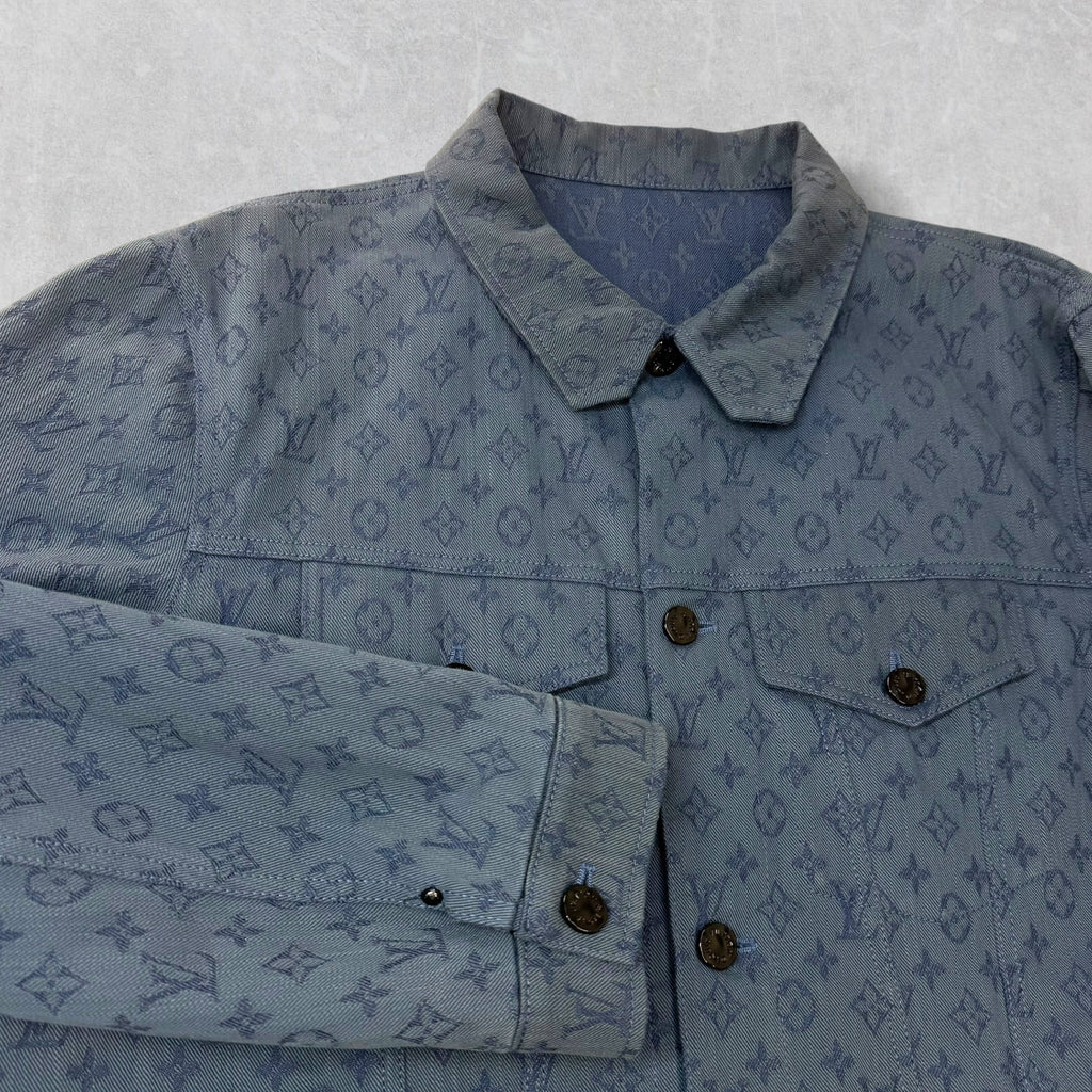 Louis Vuitton Monogram Denim Jacket 58 (XXL)