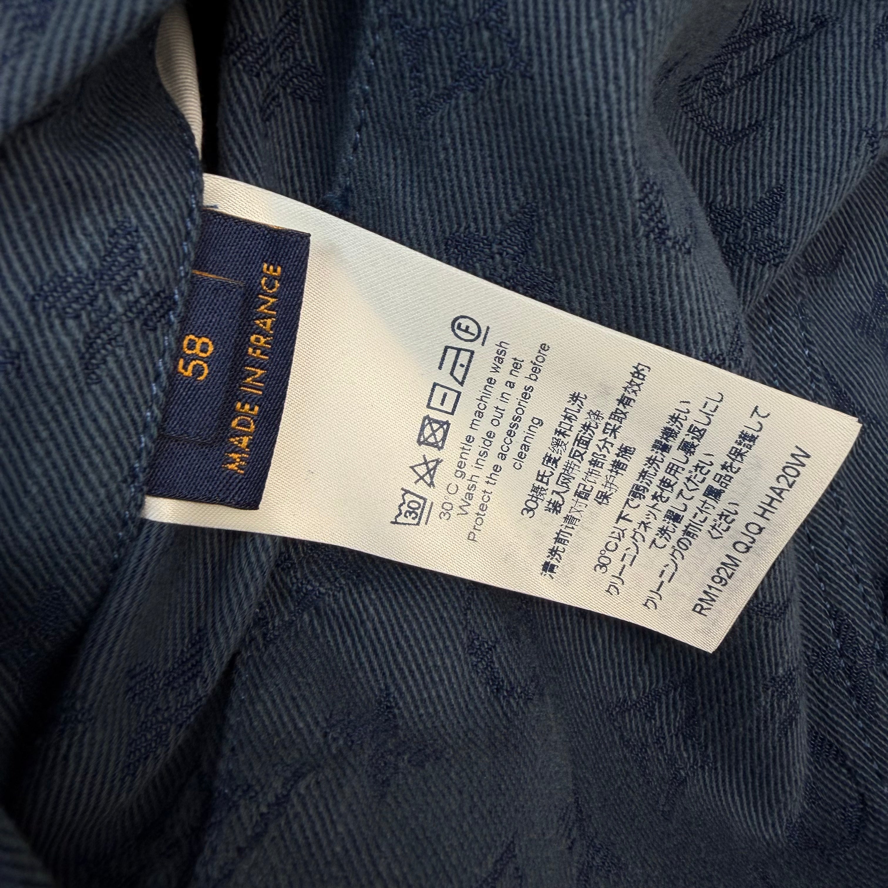 Louis Vuitton Monogram Denim Jacket 58 (XXL)