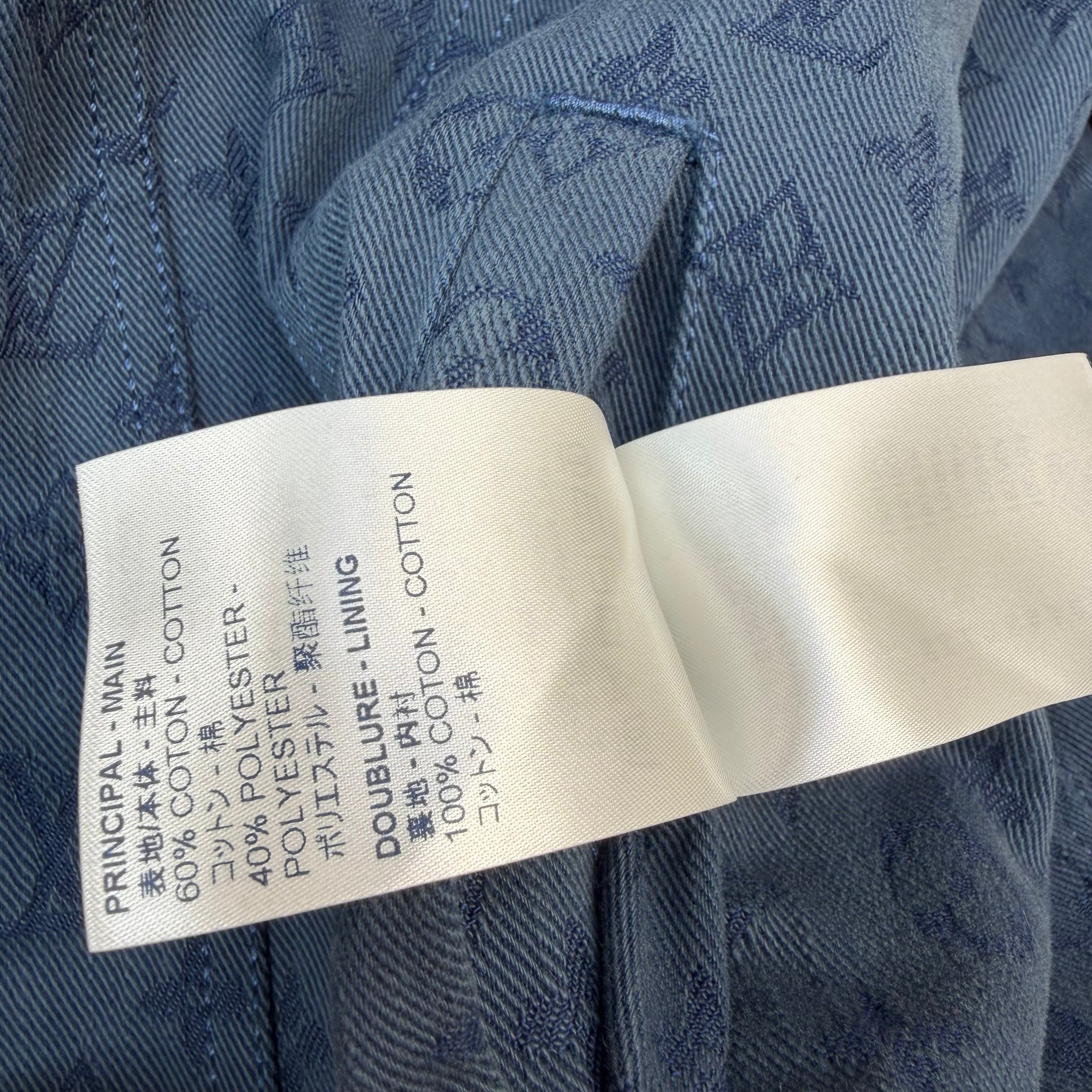 Louis Vuitton Monogram Denim Jacket 58 (XXL)