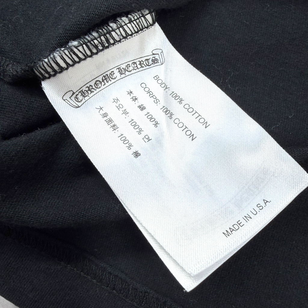 Chrome Hearts Black Welcome To Vegas Tee XL