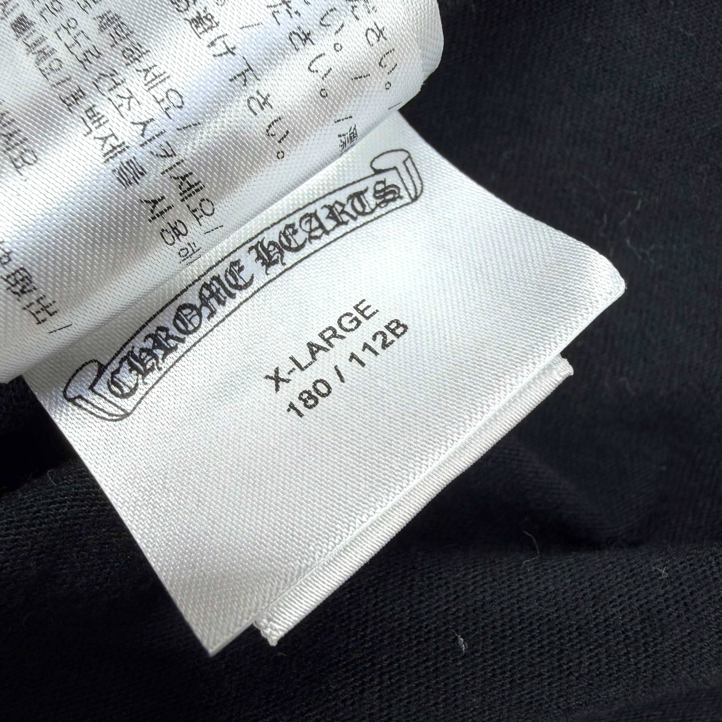 Chrome Hearts Black Welcome To Vegas Tee XL
