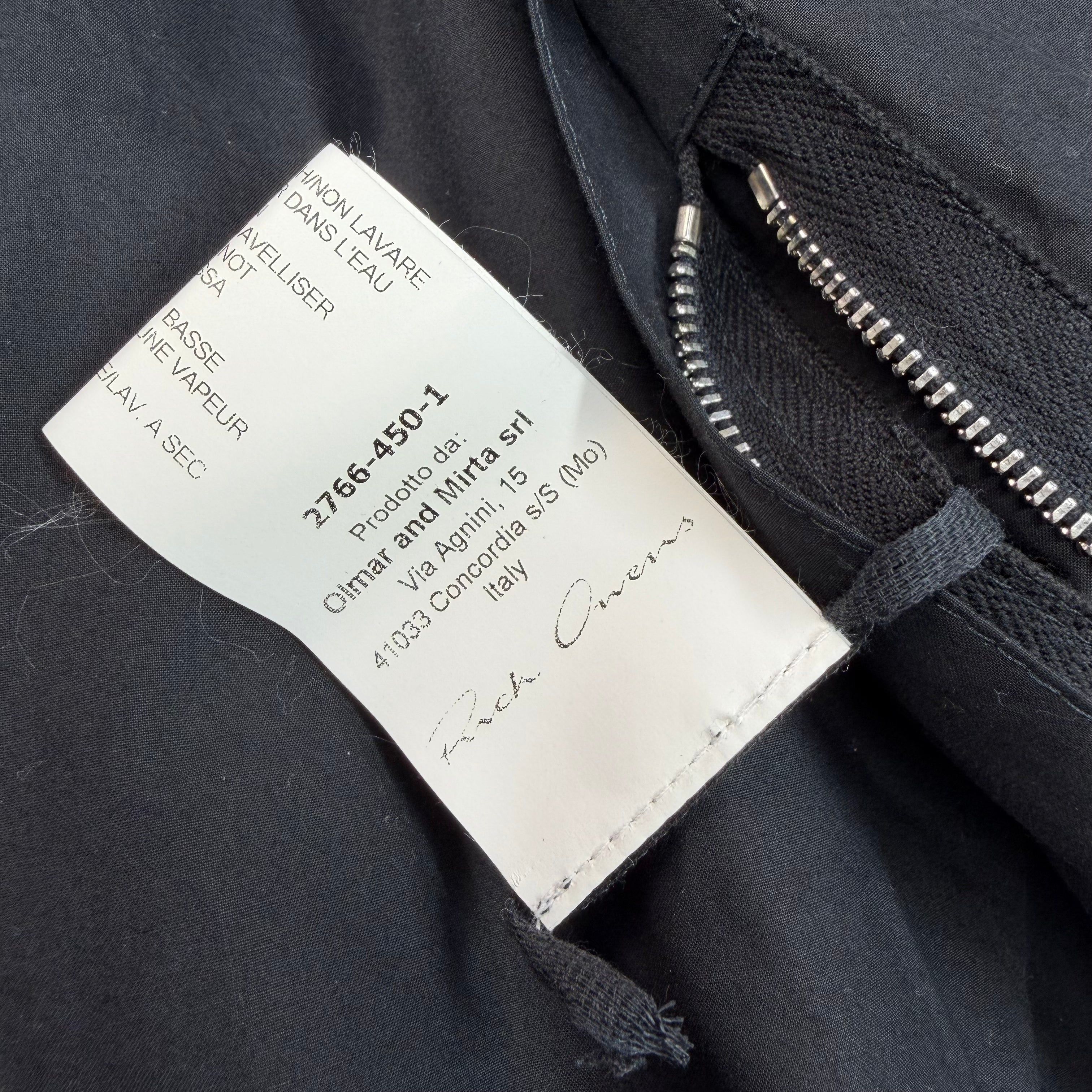 Rick Owens Down Filled Flight Trench Jacket 52 (XL)
