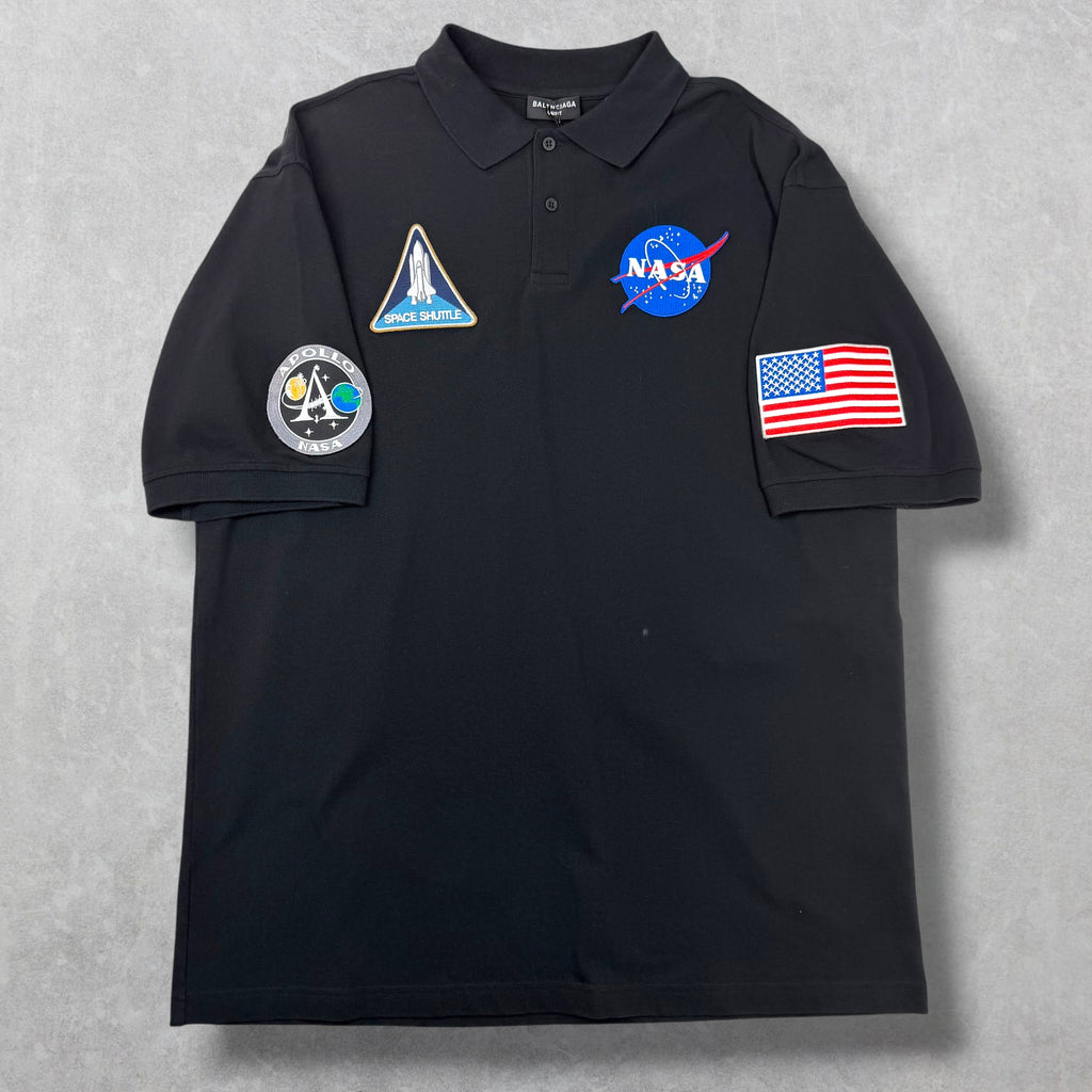 Balenciaga NASA Space Patch Polo M (XL)