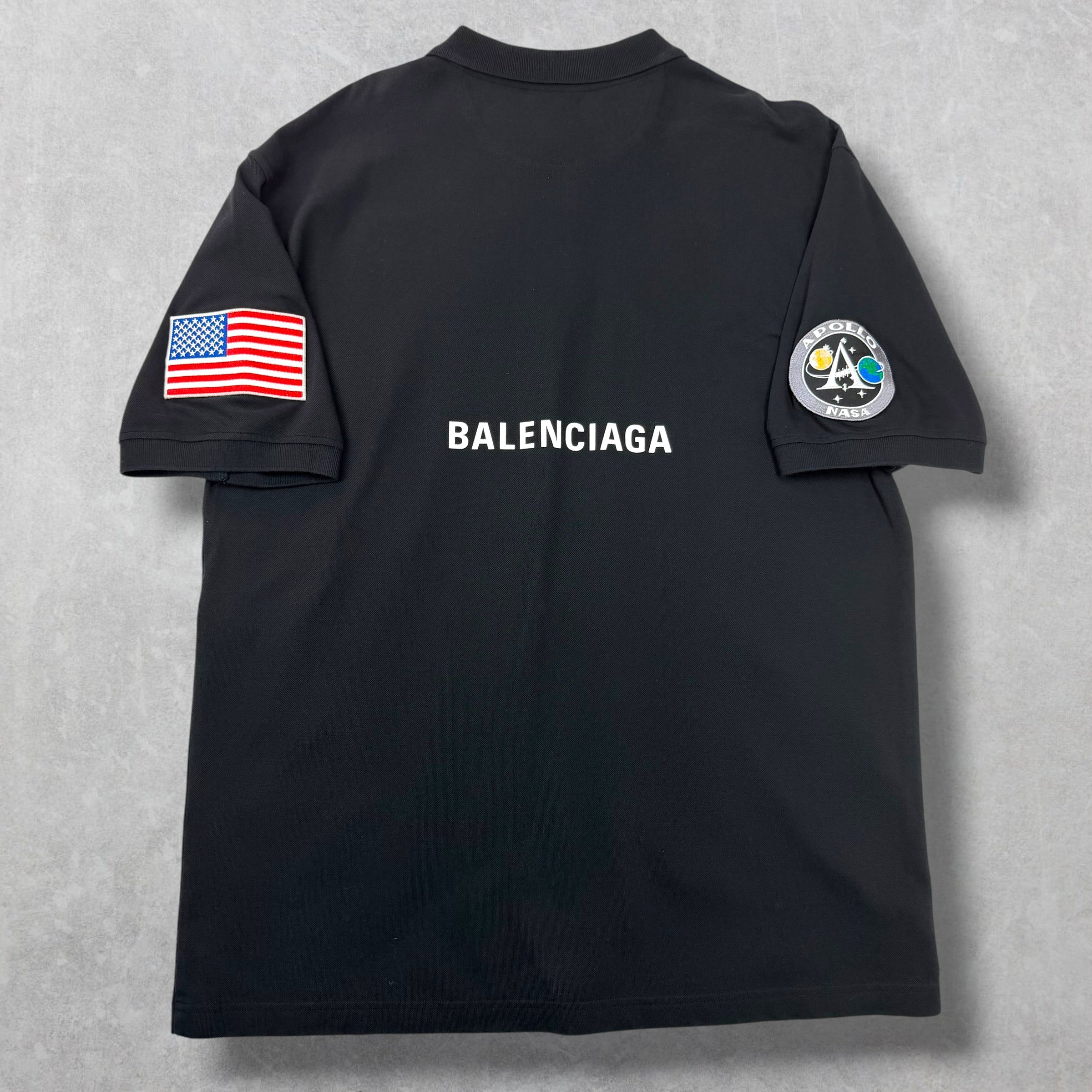 Balenciaga NASA Space Patch Polo M (XL)
