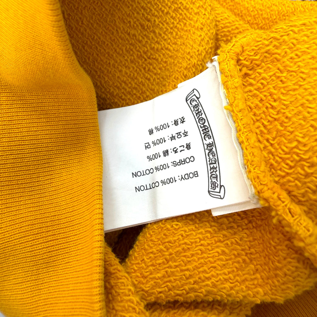 Chrome Hearts Matty Boy 'Call Me' Yellow Hoodie XS
