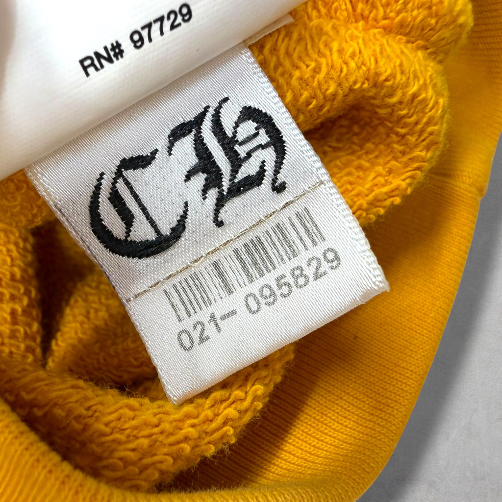 Chrome Hearts Matty Boy 'Call Me' Yellow Hoodie XS