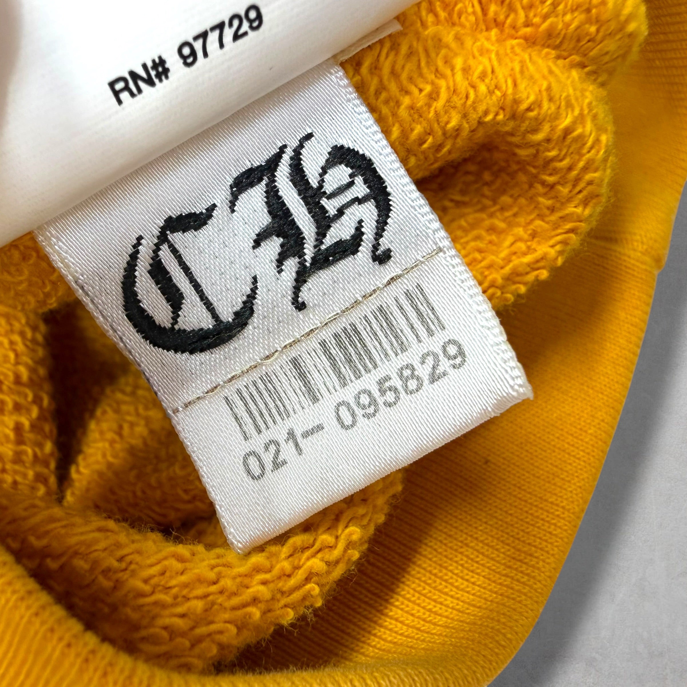 Chrome Hearts Matty Boy 'Call Me' Yellow Hoodie XS