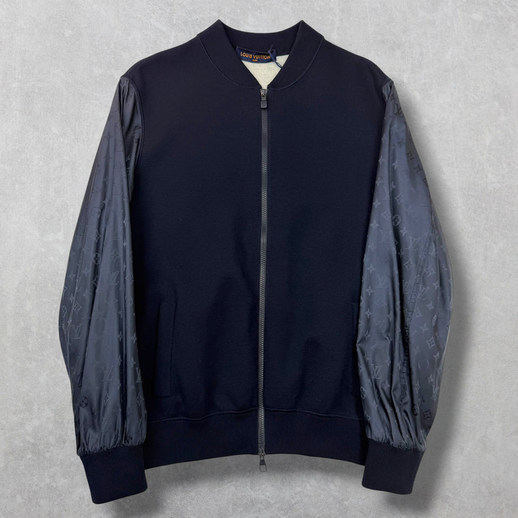 Louis Vuitton Monogram Nylon Sleeve Bomber XL