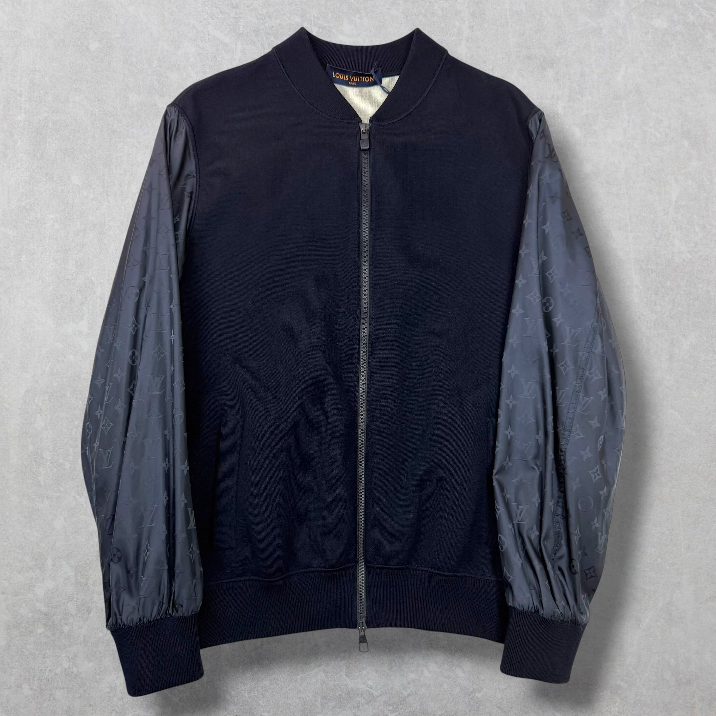 Louis Vuitton Monogram Nylon Sleeve Bomber XL