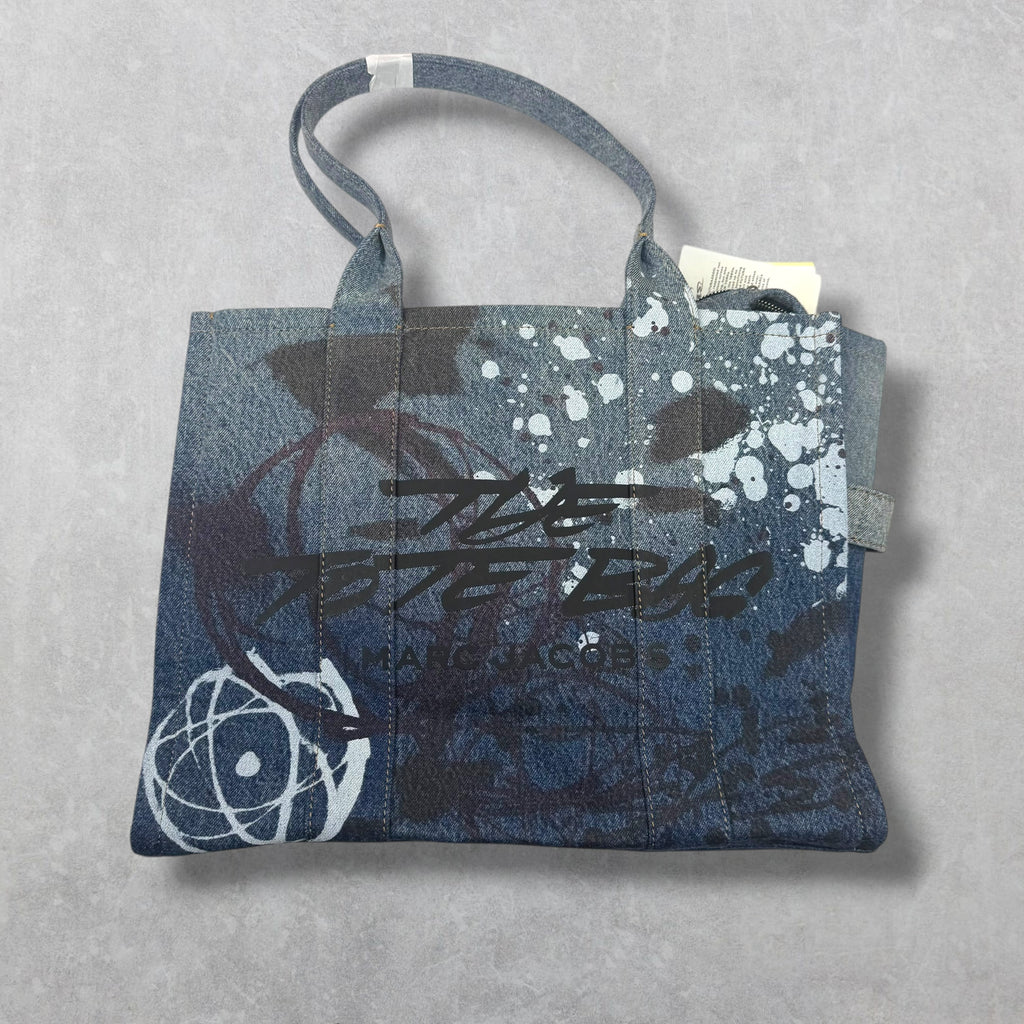 Marc Jacobs x Futura Denim Large Tote