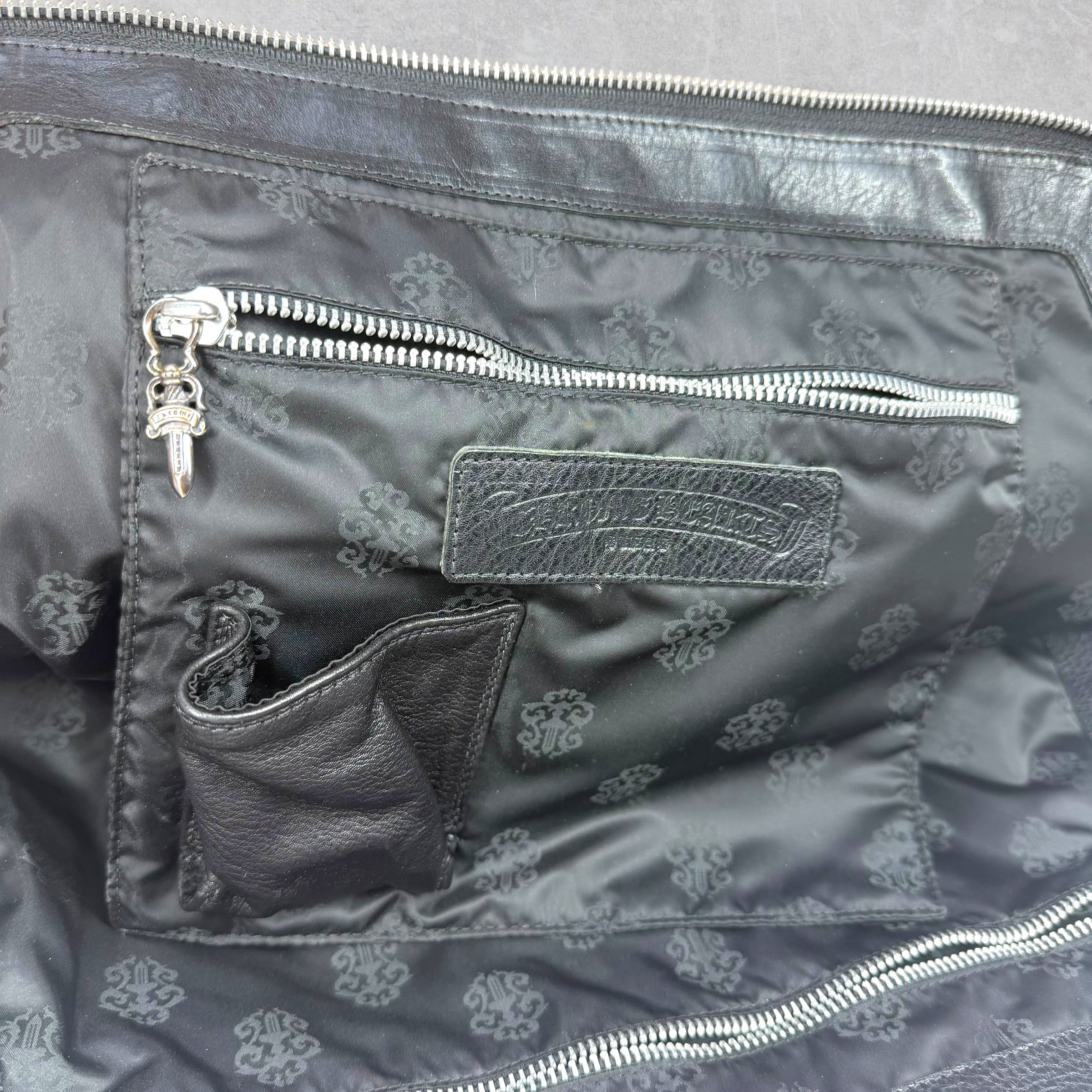 Chrome Hearts Pink Filigree Slouchy Mo Bag