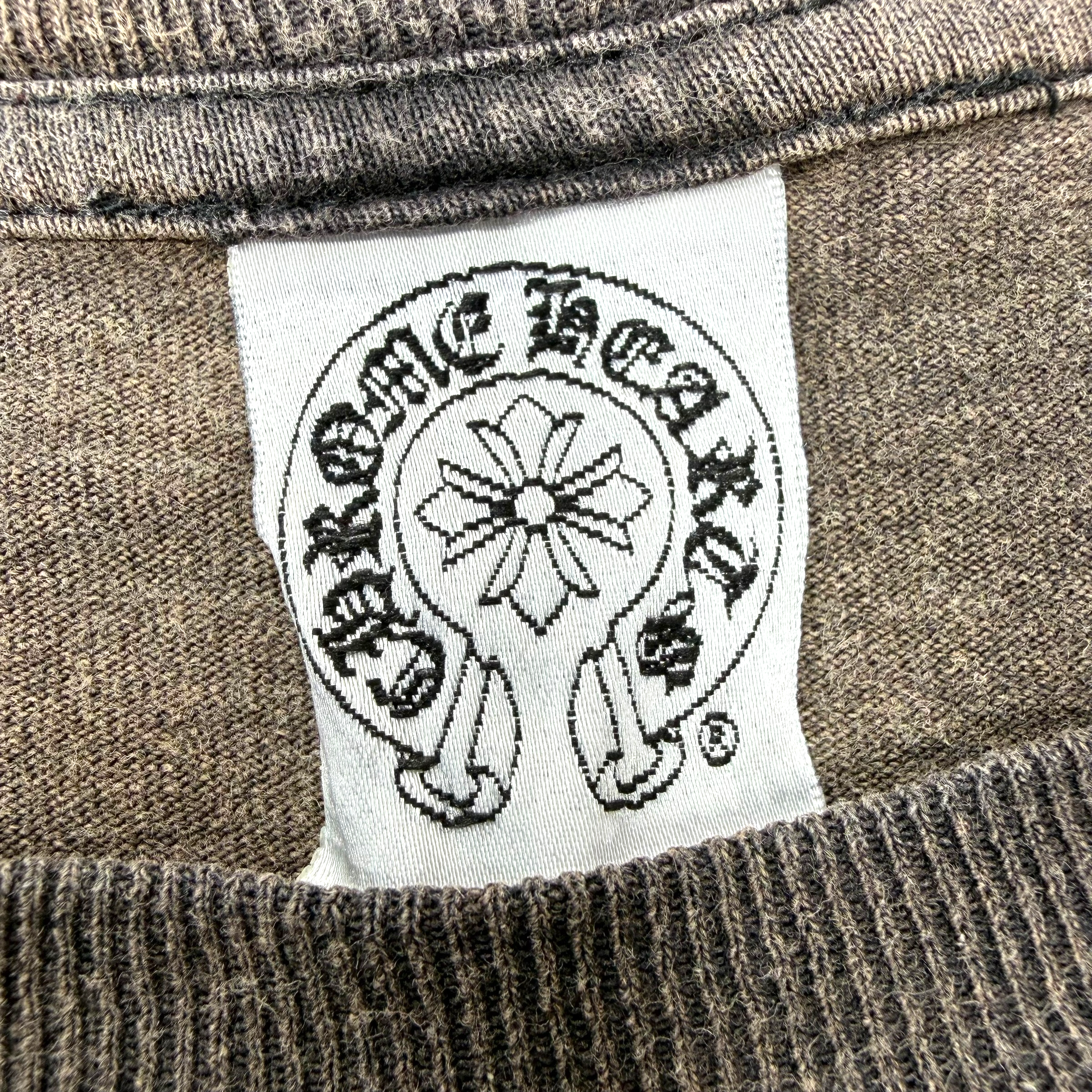 Vintage Chrome Hearts Las Vegas Horseshoe Floral L/S XXL