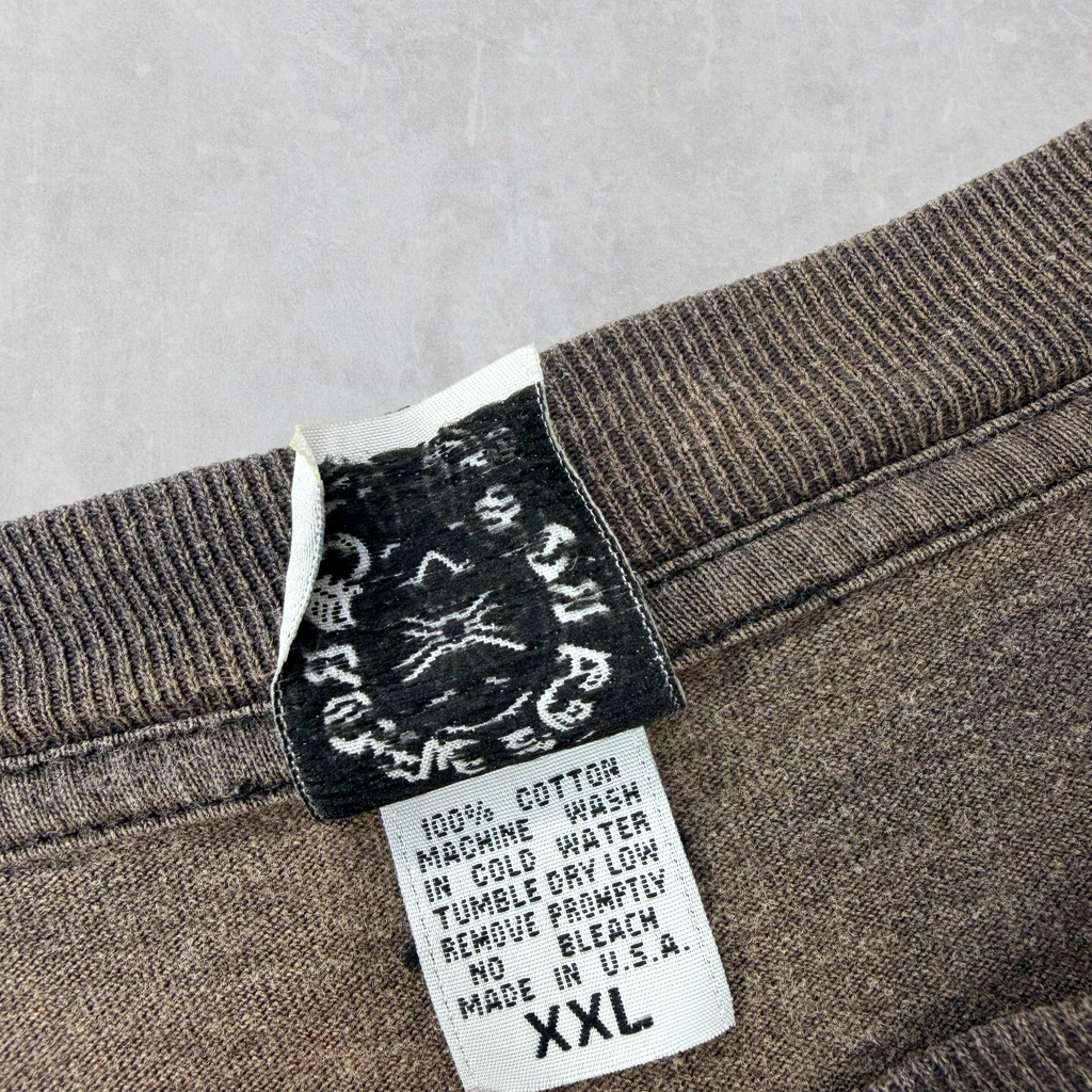 Vintage Chrome Hearts Las Vegas Horseshoe Floral L/S XXL