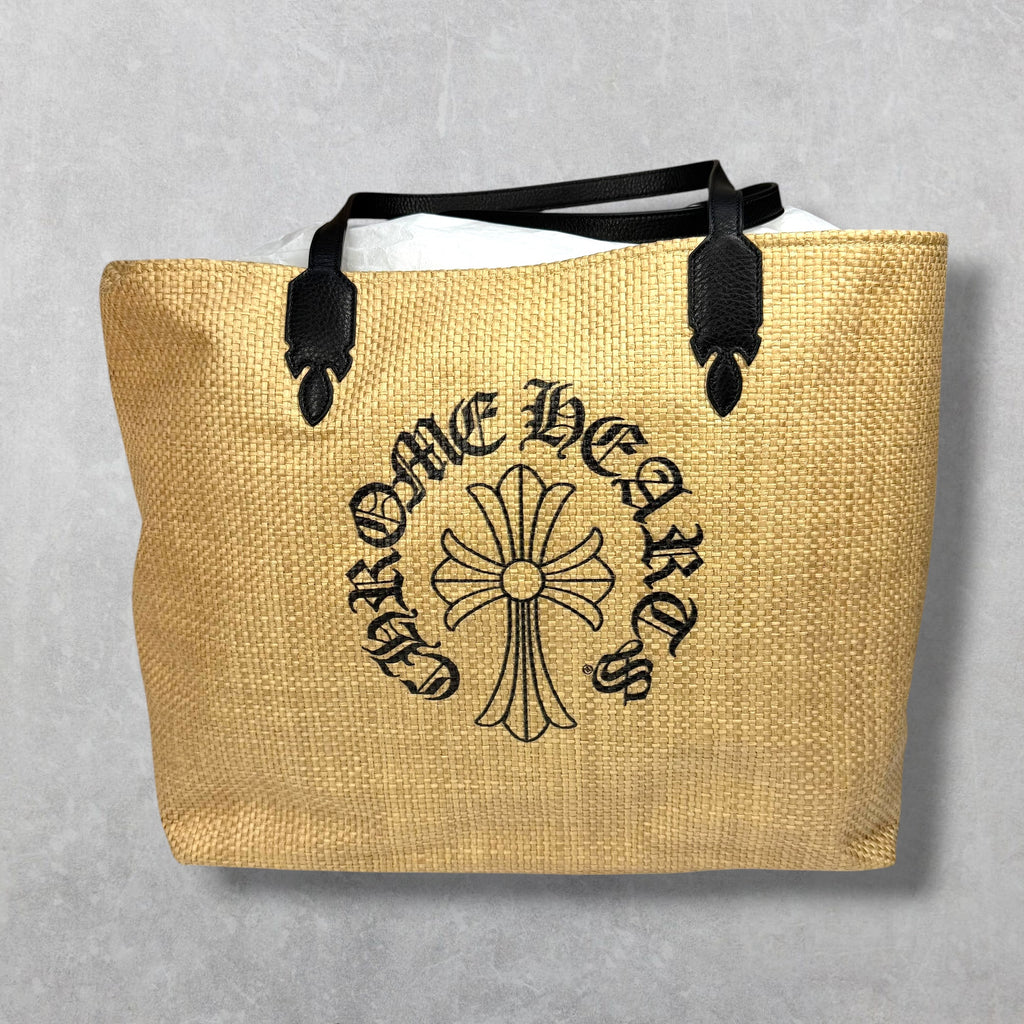 Chrome Hearts Medium Cross Logo Beach Tote