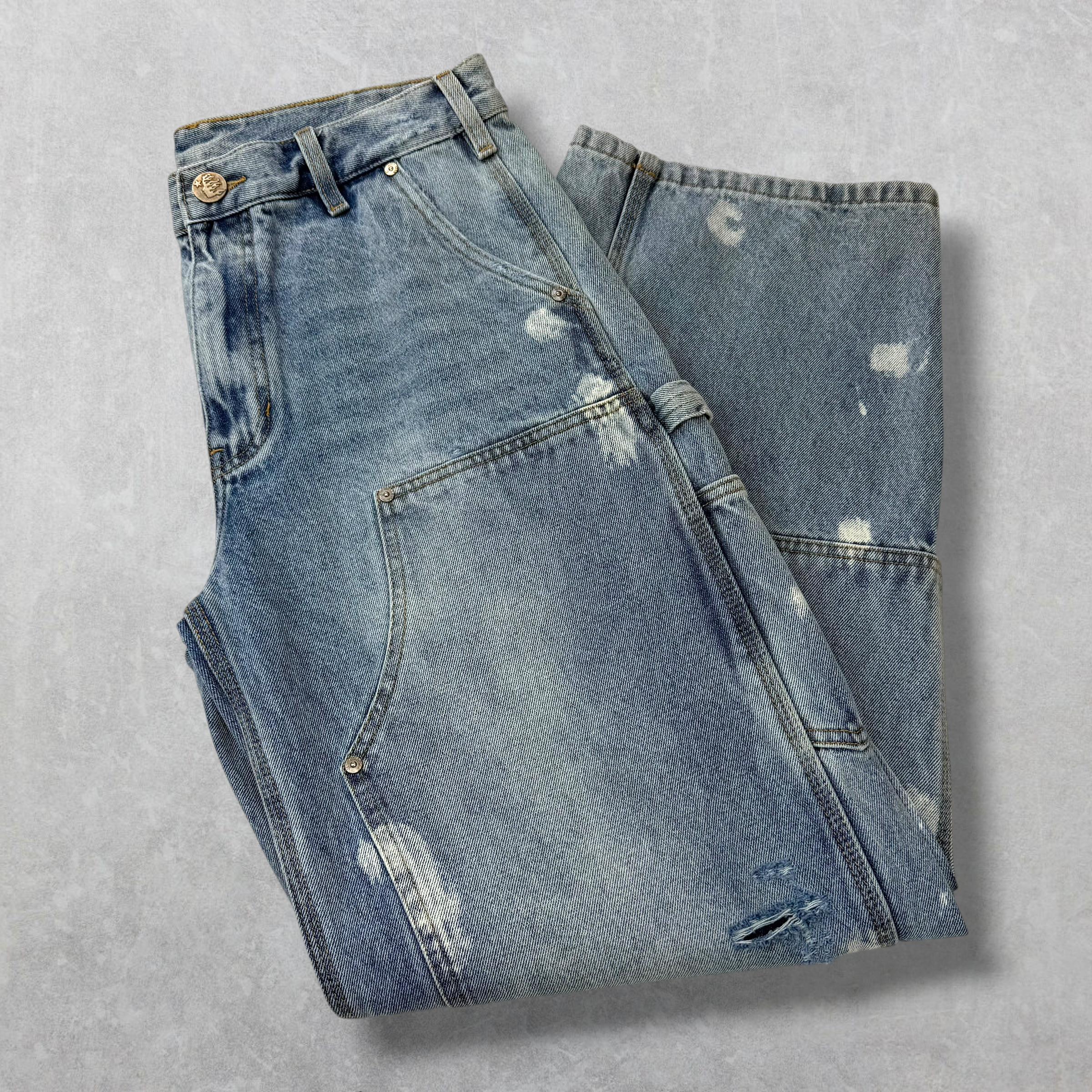 Hellstar Distressed Carpenter Jeans 32