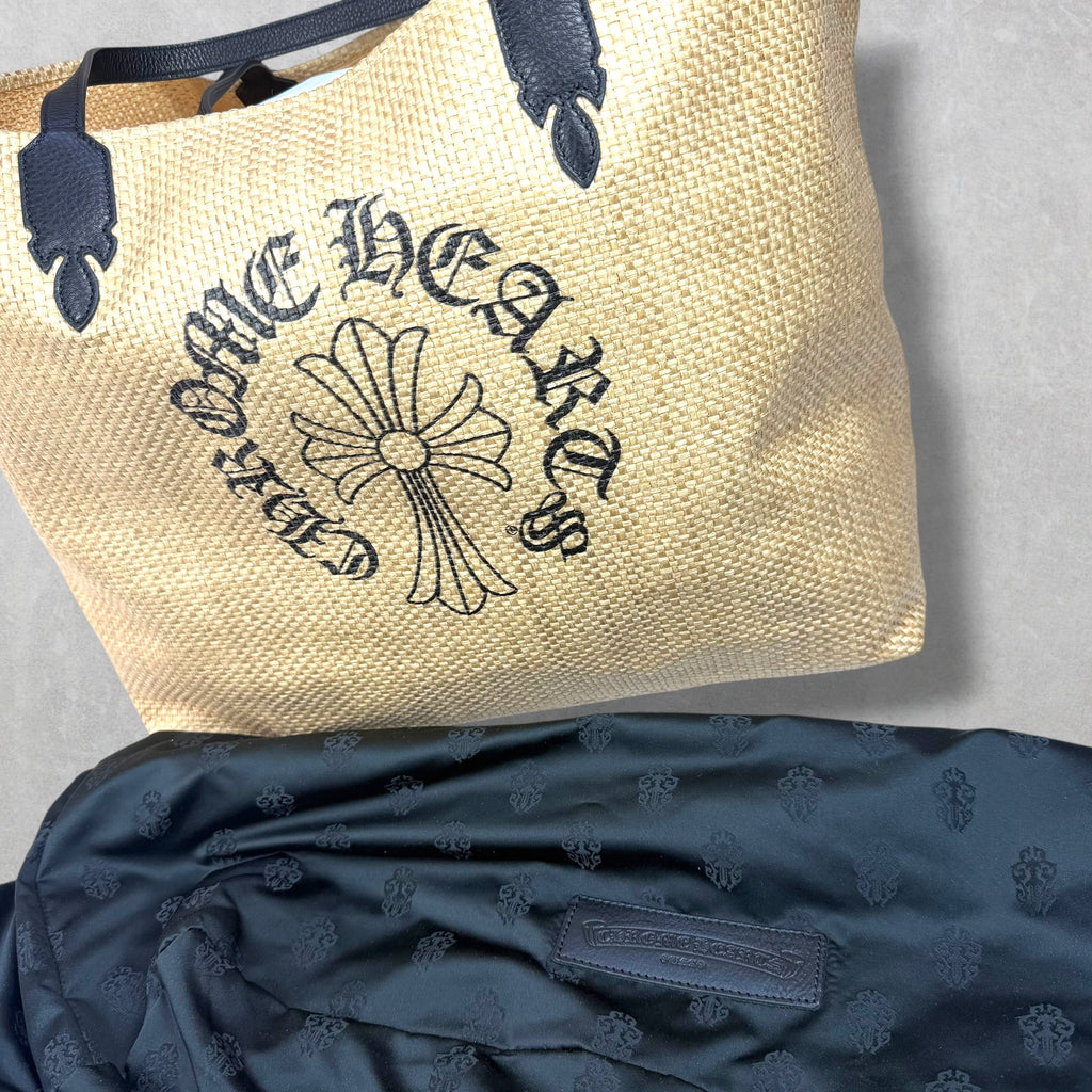 Chrome Hearts Medium Cross Logo Beach Tote
