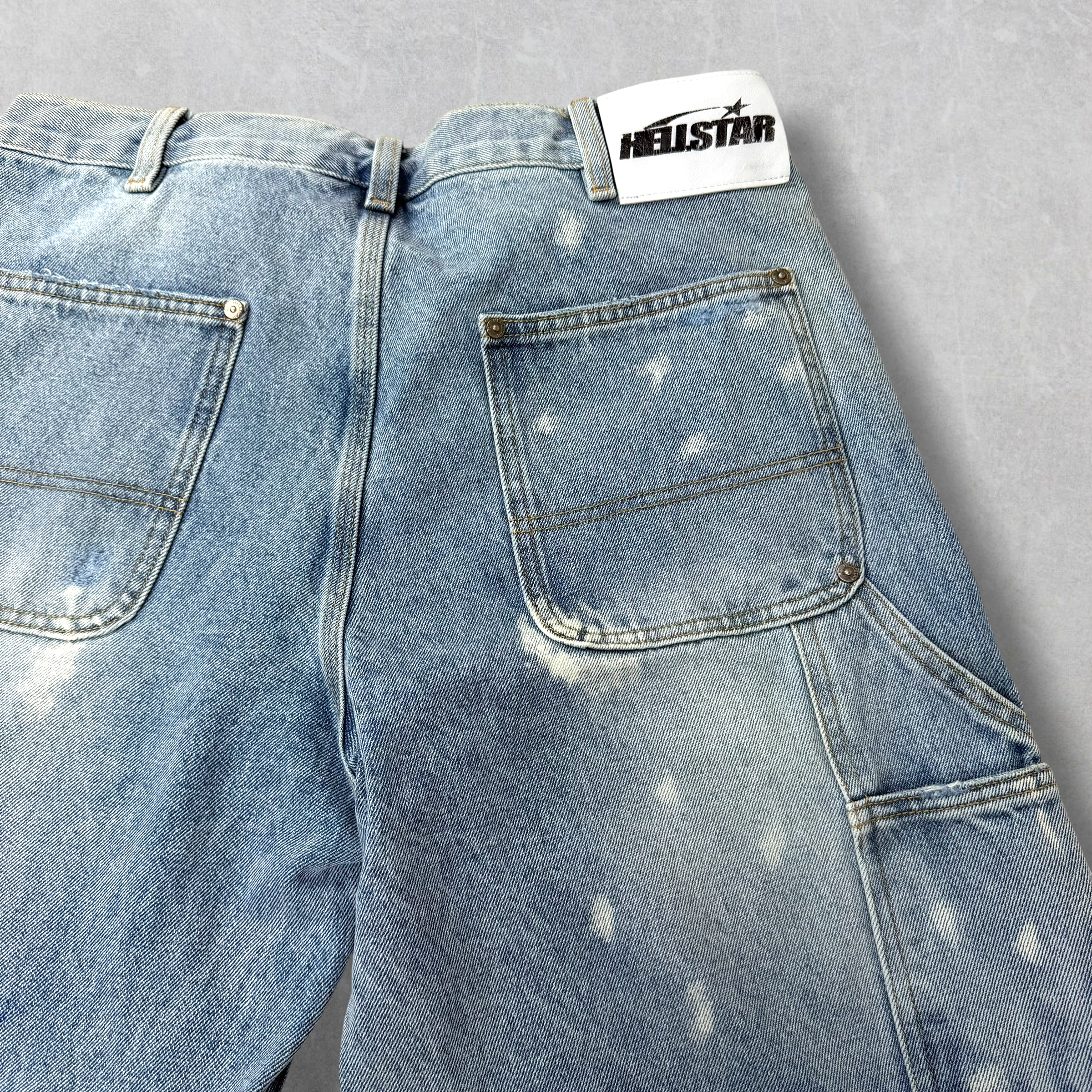 Hellstar Distressed Carpenter Jeans 32