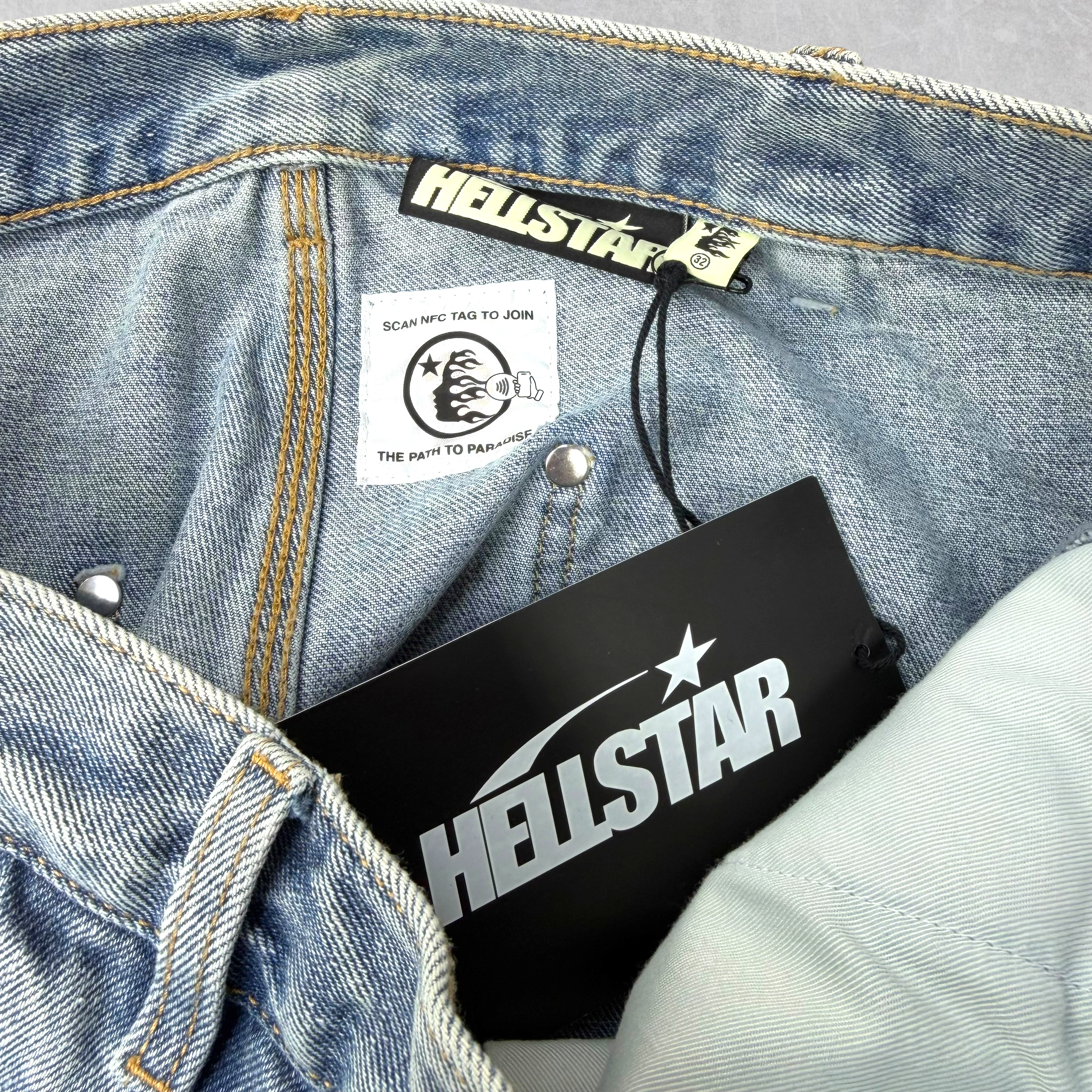 Hellstar Distressed Carpenter Jeans 32