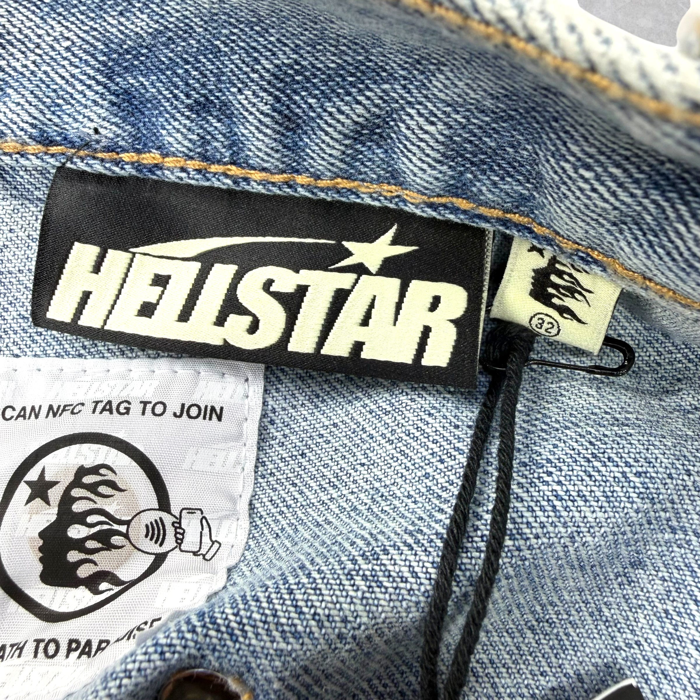 Hellstar Distressed Carpenter Jeans 32