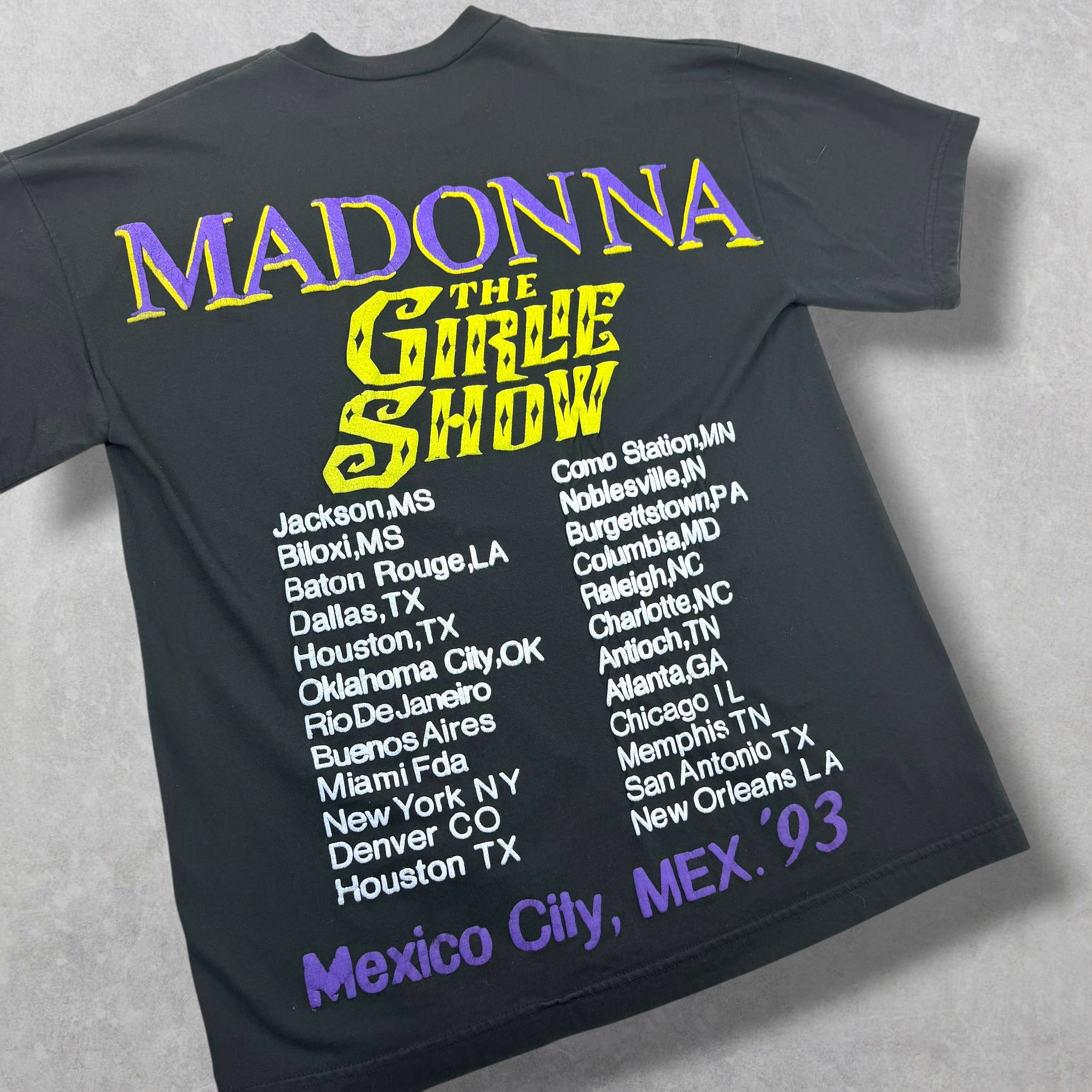 Vintage '93 Madonna Mexican Bootleg Tee L