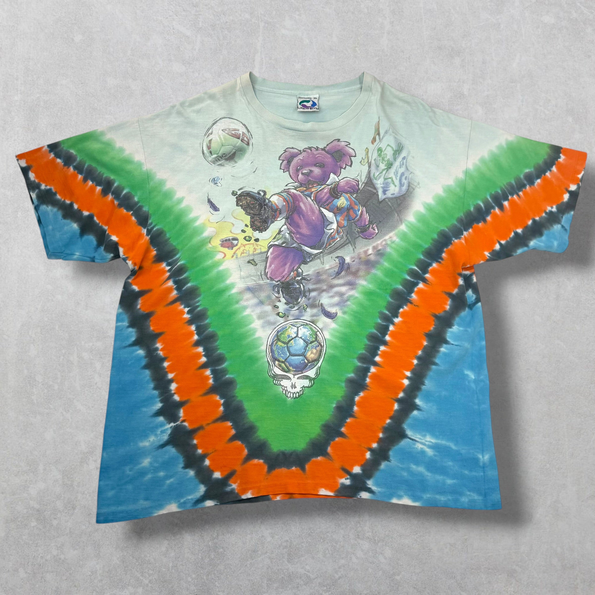 Vintage '97 Grateful Dead 'Dead Headers FC' Tee XL