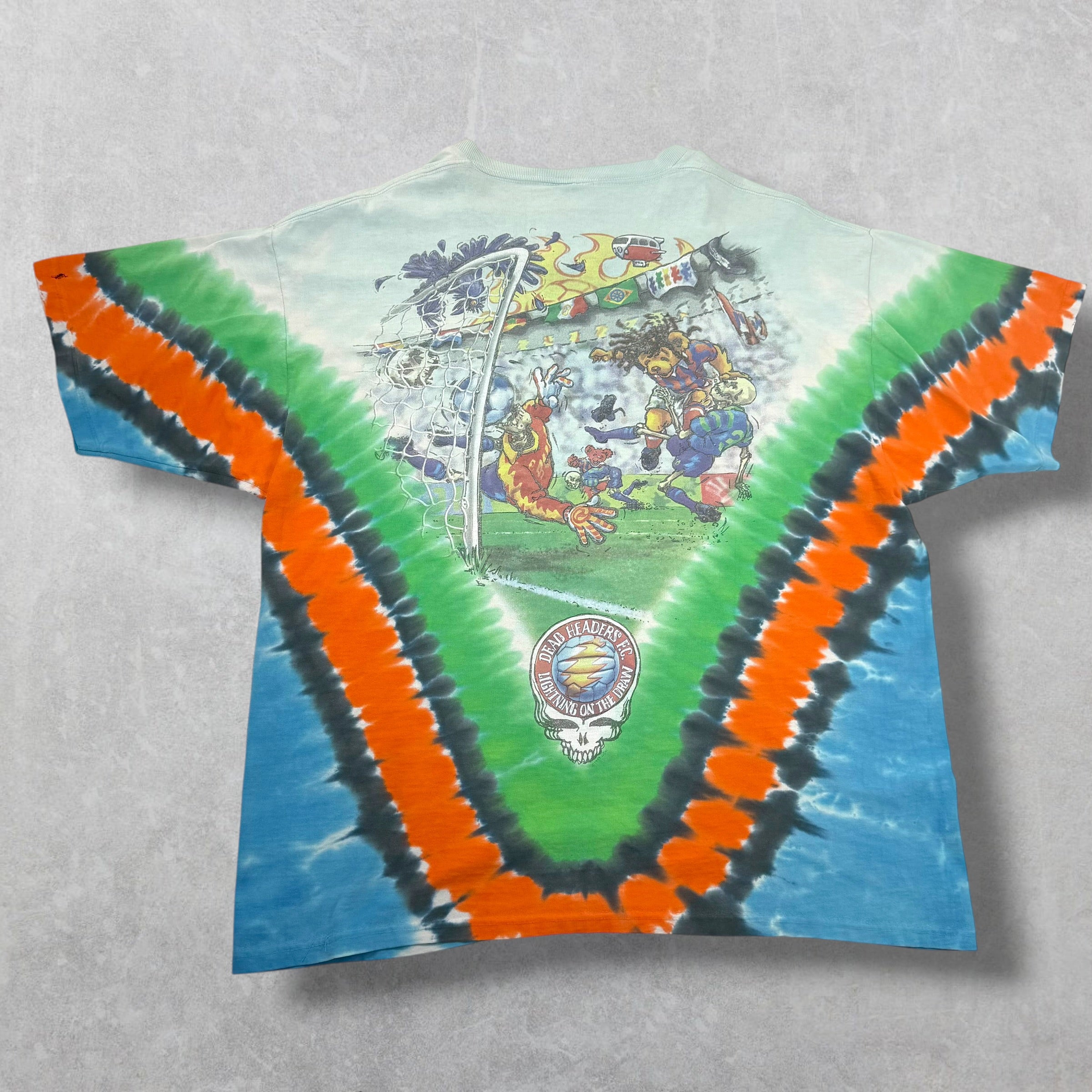 Vintage '97 Grateful Dead 'Dead Headers FC' Tee XL