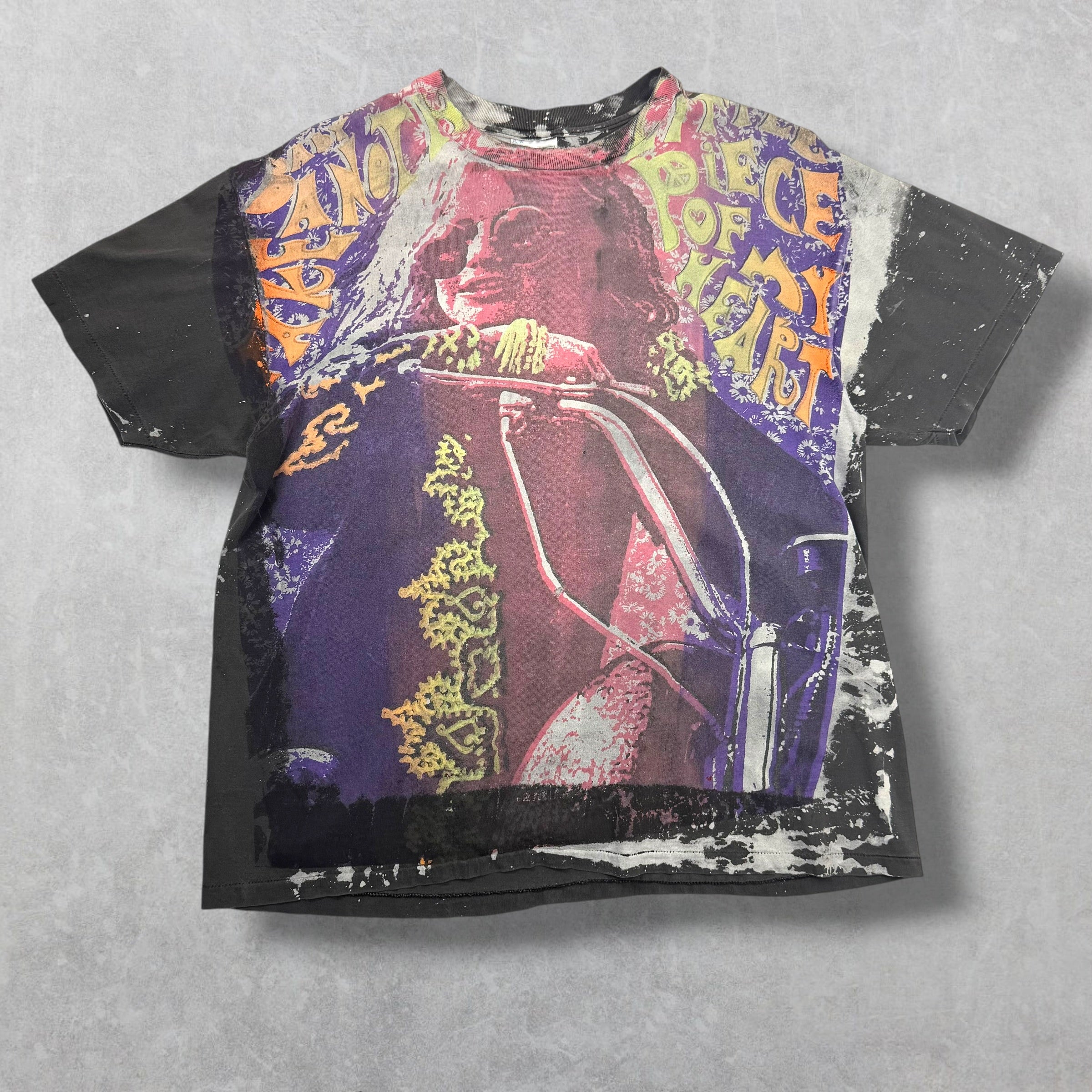 Vintage 80's Janis Joplin Mosquitohead Tee XL (L)