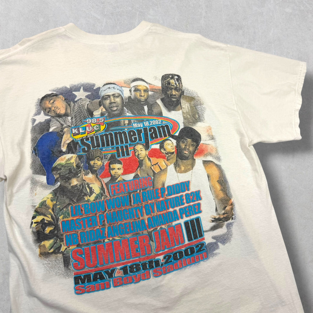 Vintage '02 98.5 KLUC Summer Jam 3 Tee XL