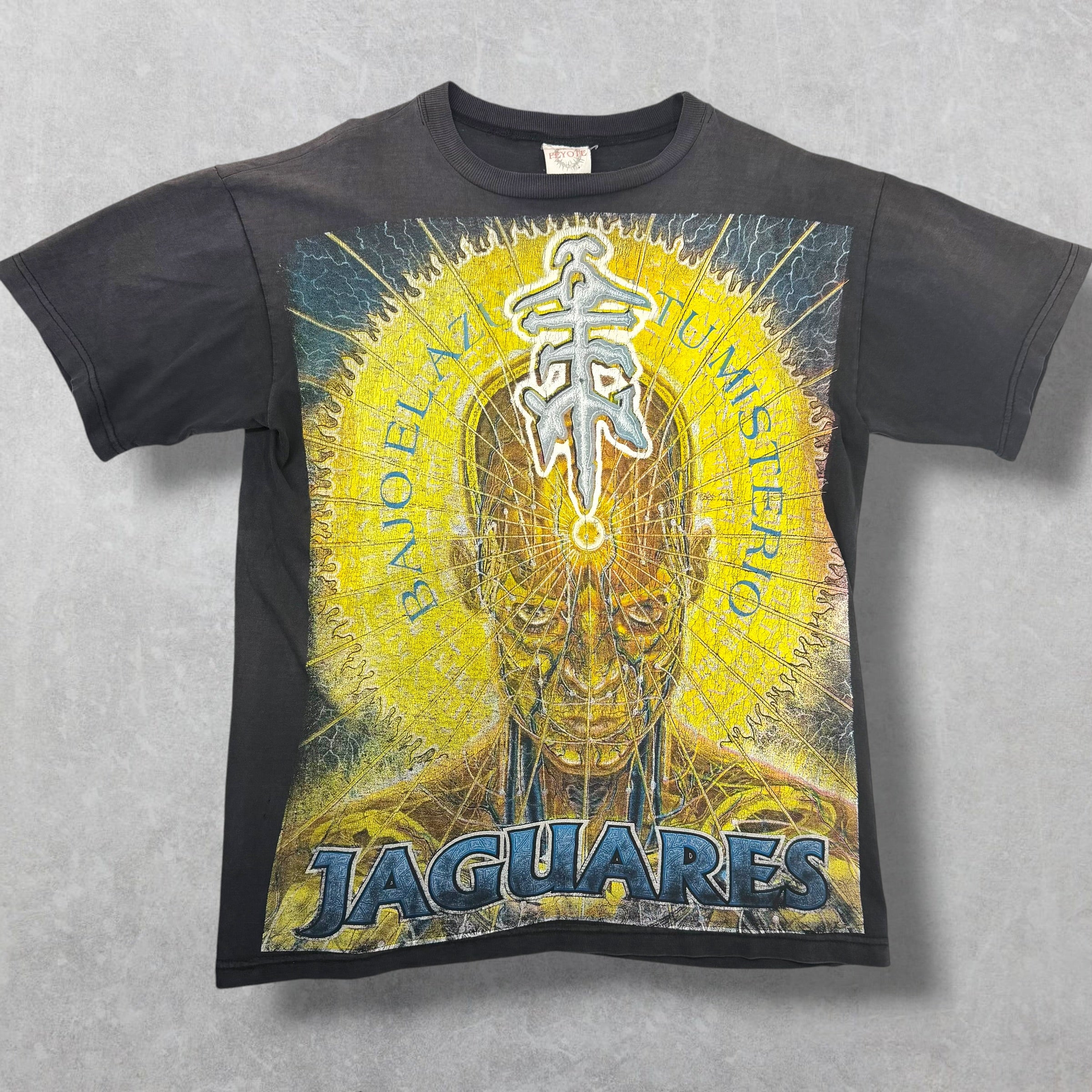 Vintage 90's Peyote Jaguares Eye Tee XL