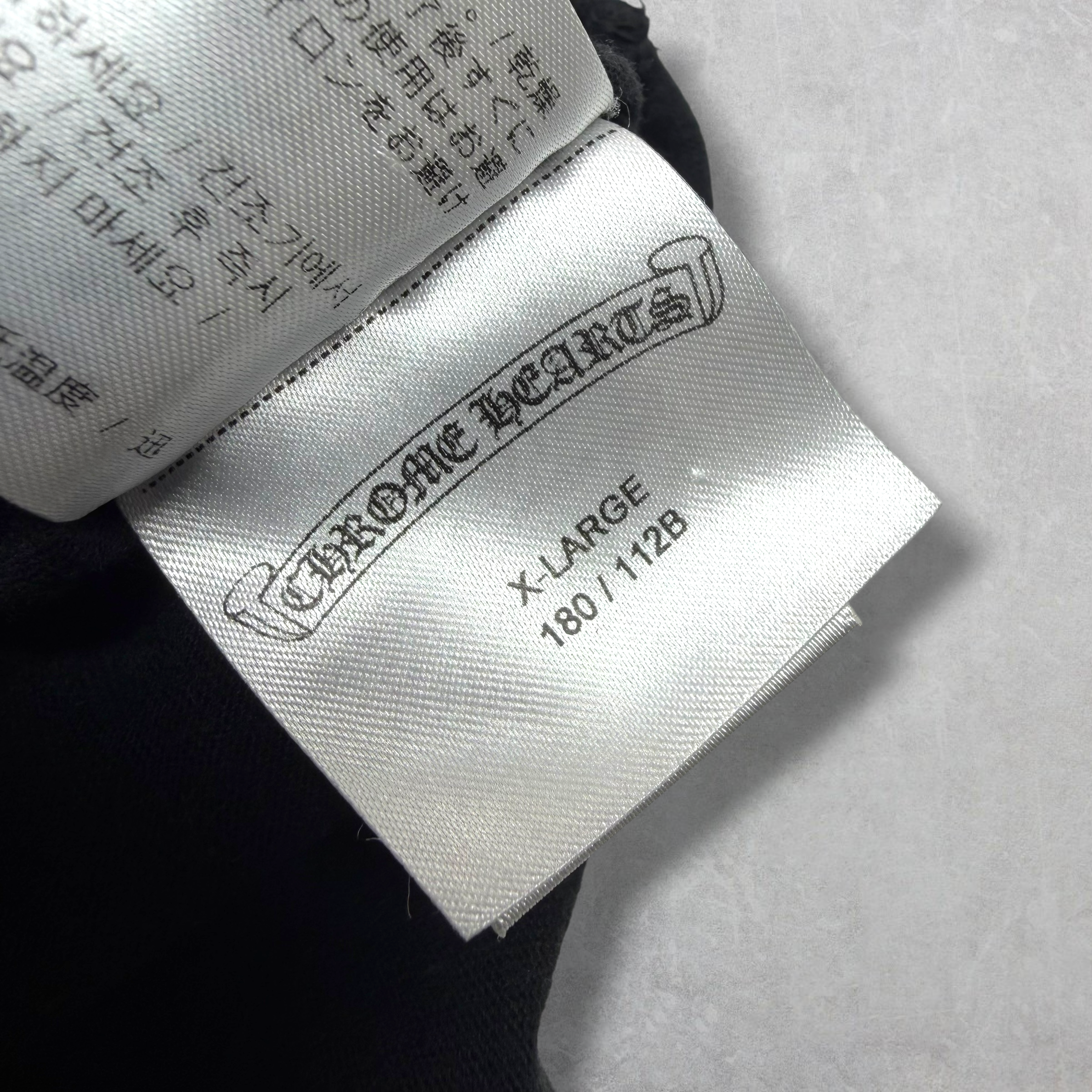Chrome Hearts Half Script Dagger Tee XL