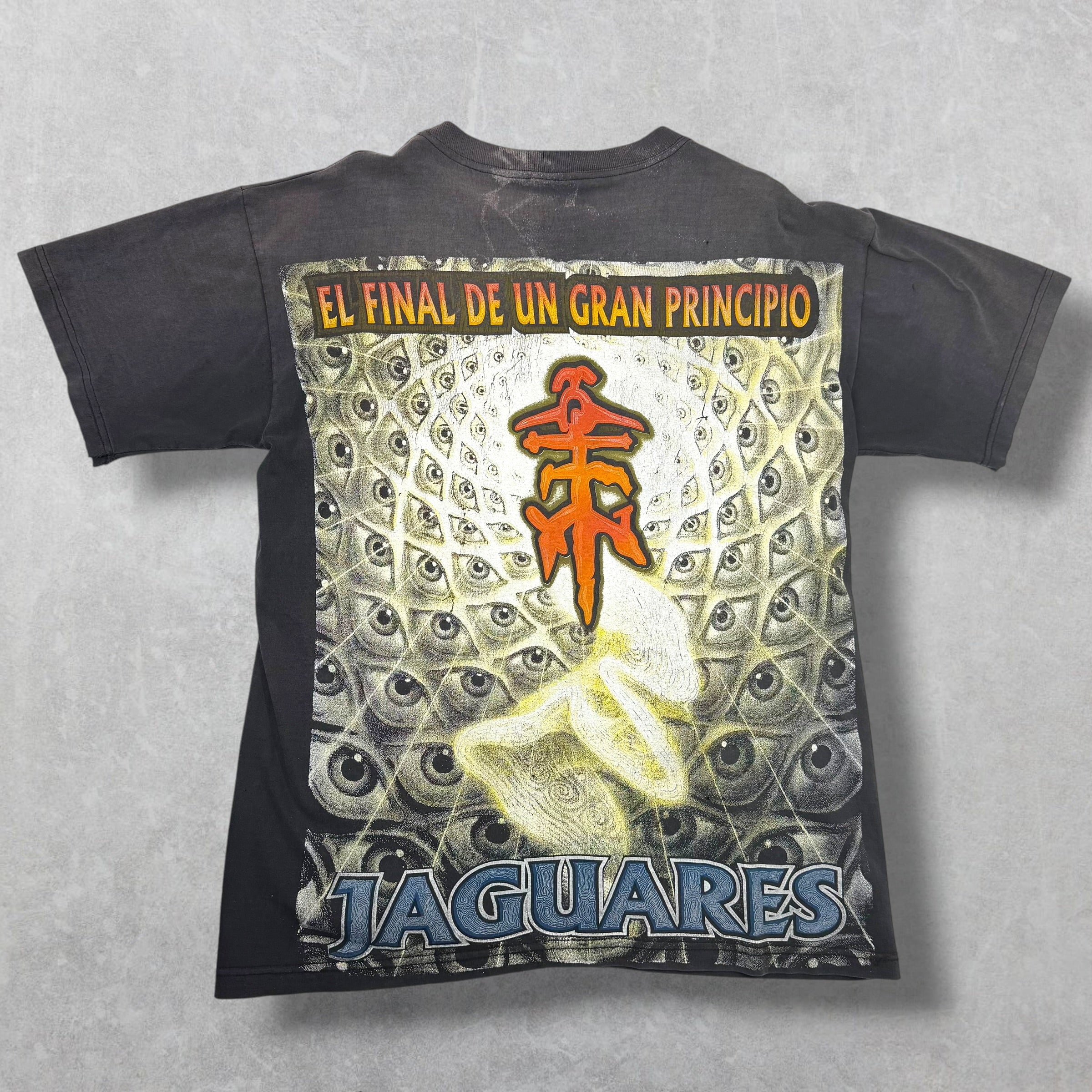 Vintage 90's Peyote Jaguares Eye Tee XL
