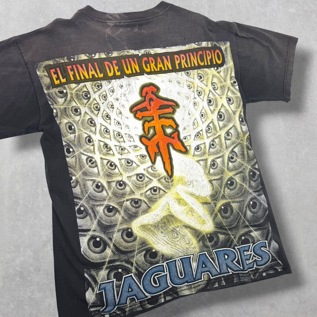 Vintage 90's Peyote Jaguares Eye Tee XL