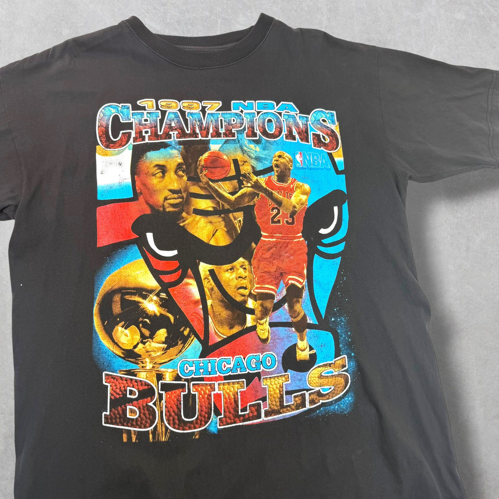 Vintage '97 Chicago Bulls Rap Tee XL