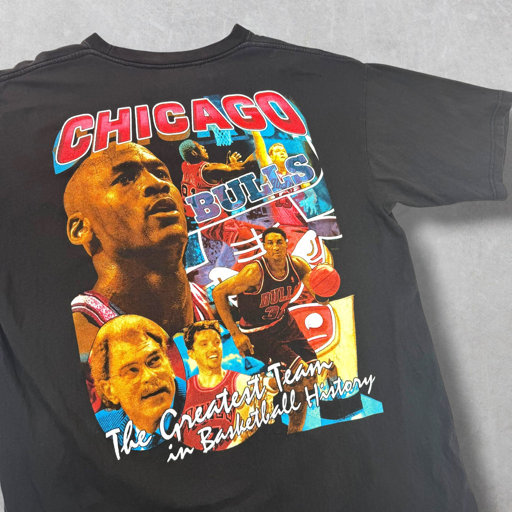Vintage '97 Chicago Bulls Rap Tee XL