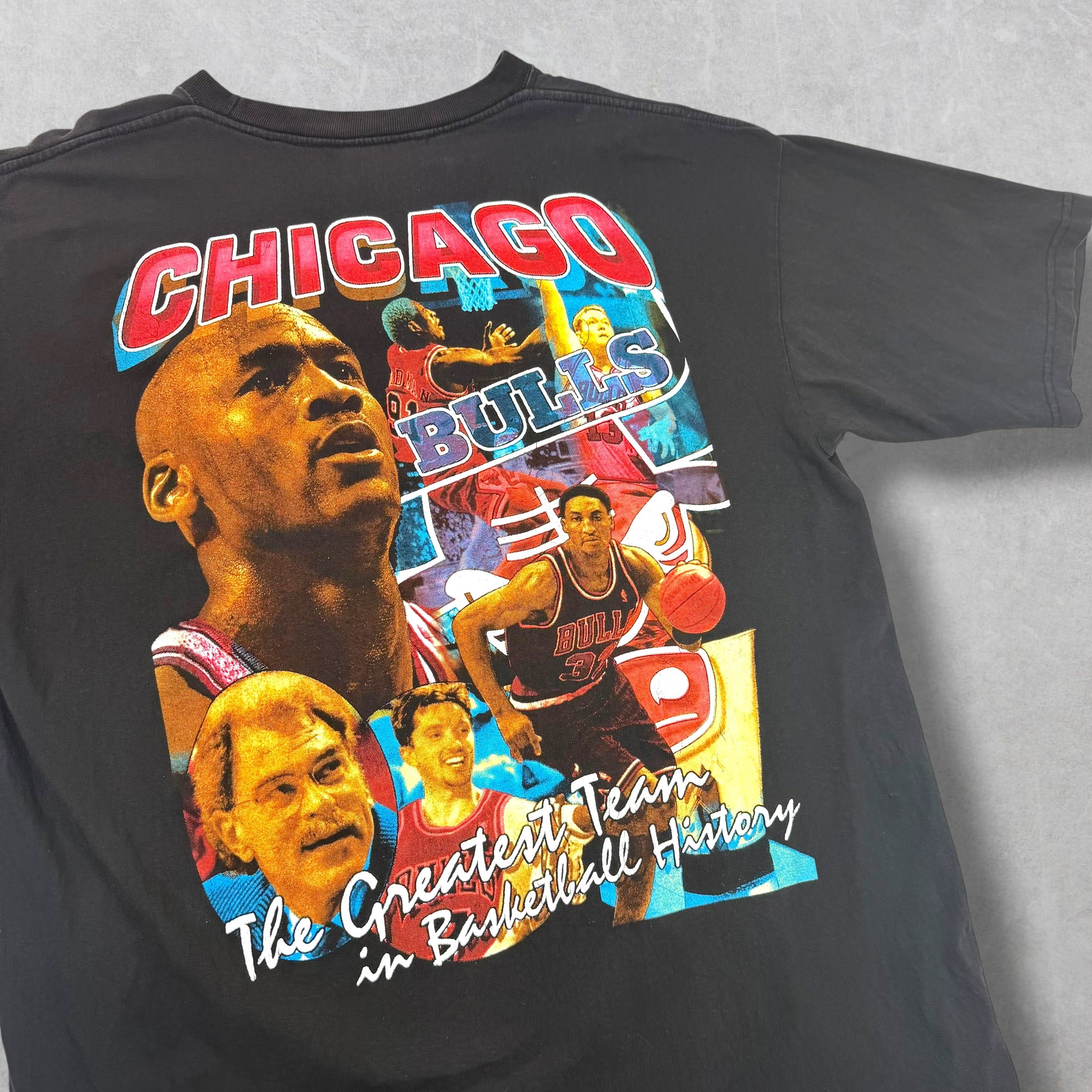 Vintage '97 Chicago Bulls Rap Tee XL