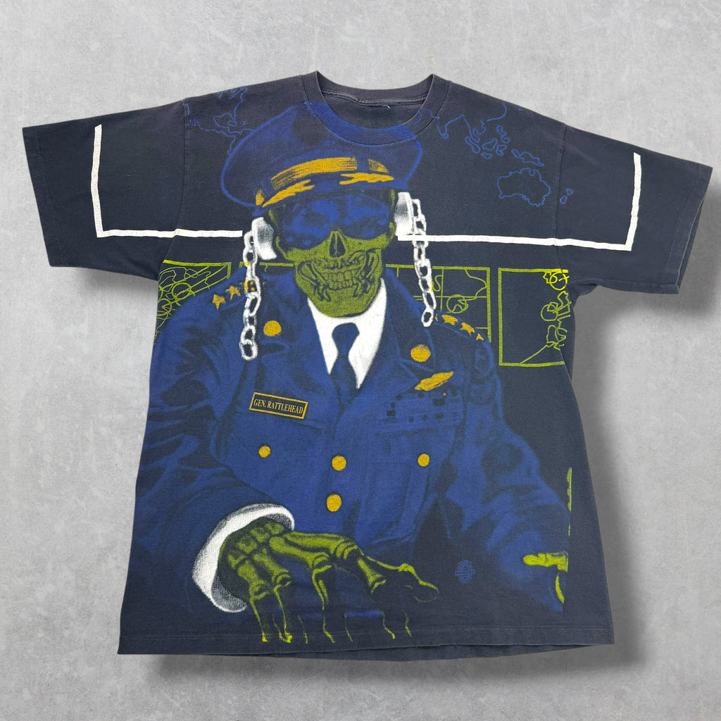 Vintage 90's Megadeth General Rattlehead Tee XL