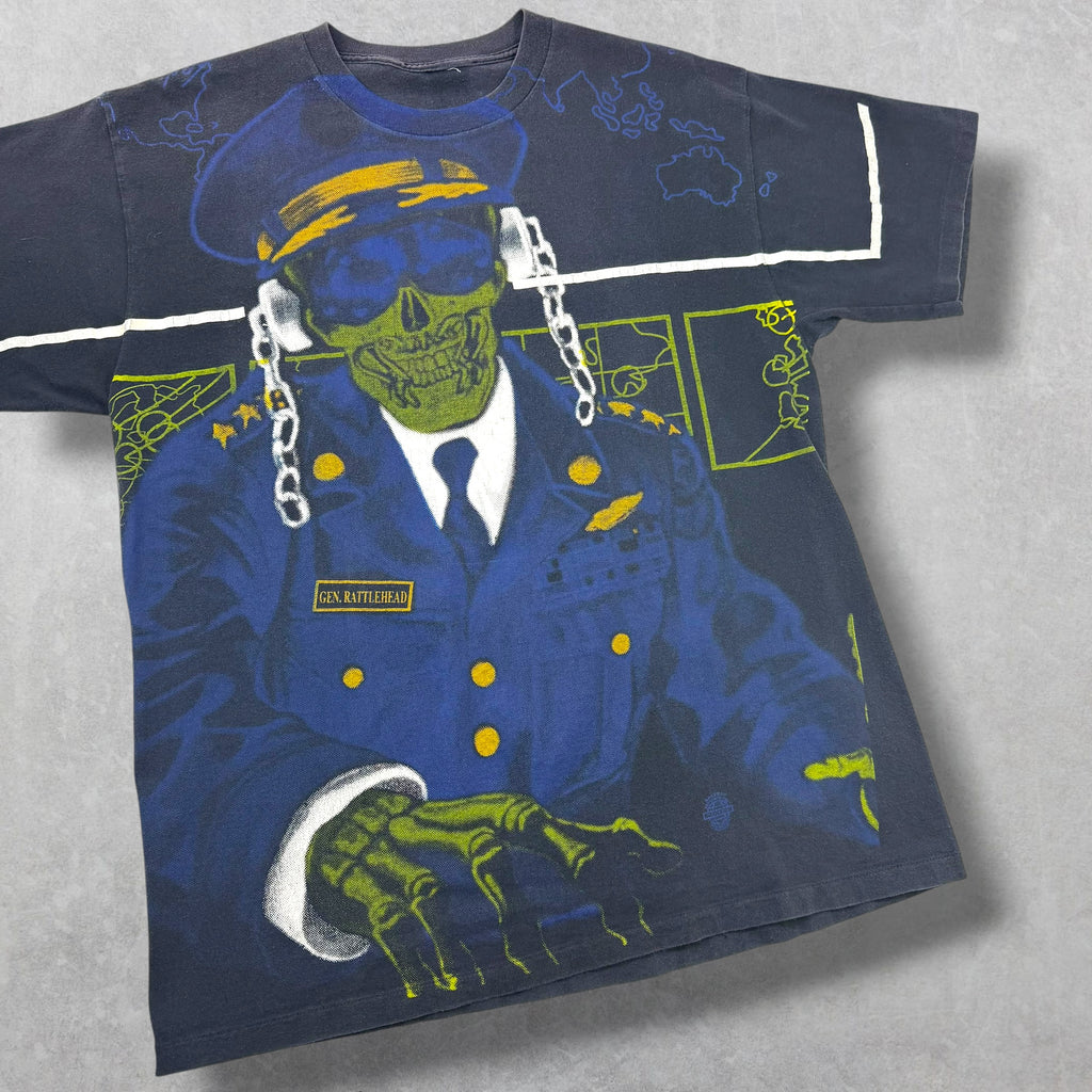Vintage 90's Megadeth General Rattlehead Tee XL