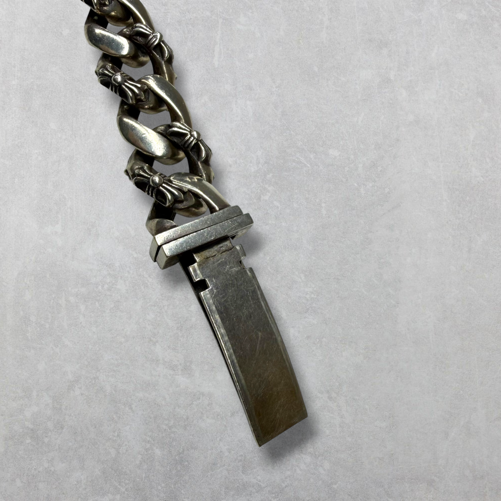 Chrome Hearts Fancy Link Floral ID Bracelet