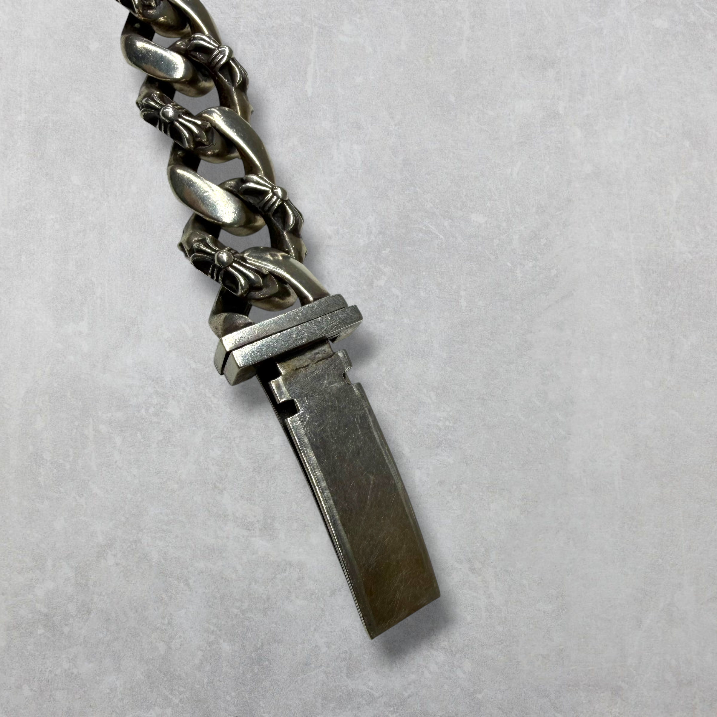 Chrome Hearts Fancy Link Floral ID Bracelet