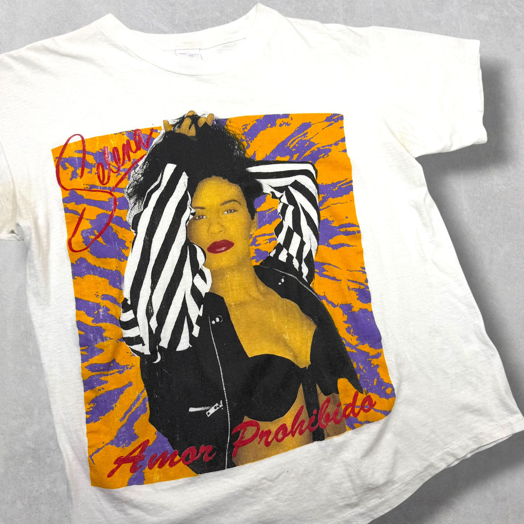 Vintage 90's Selena 'Amor Prohibido' Tee L
