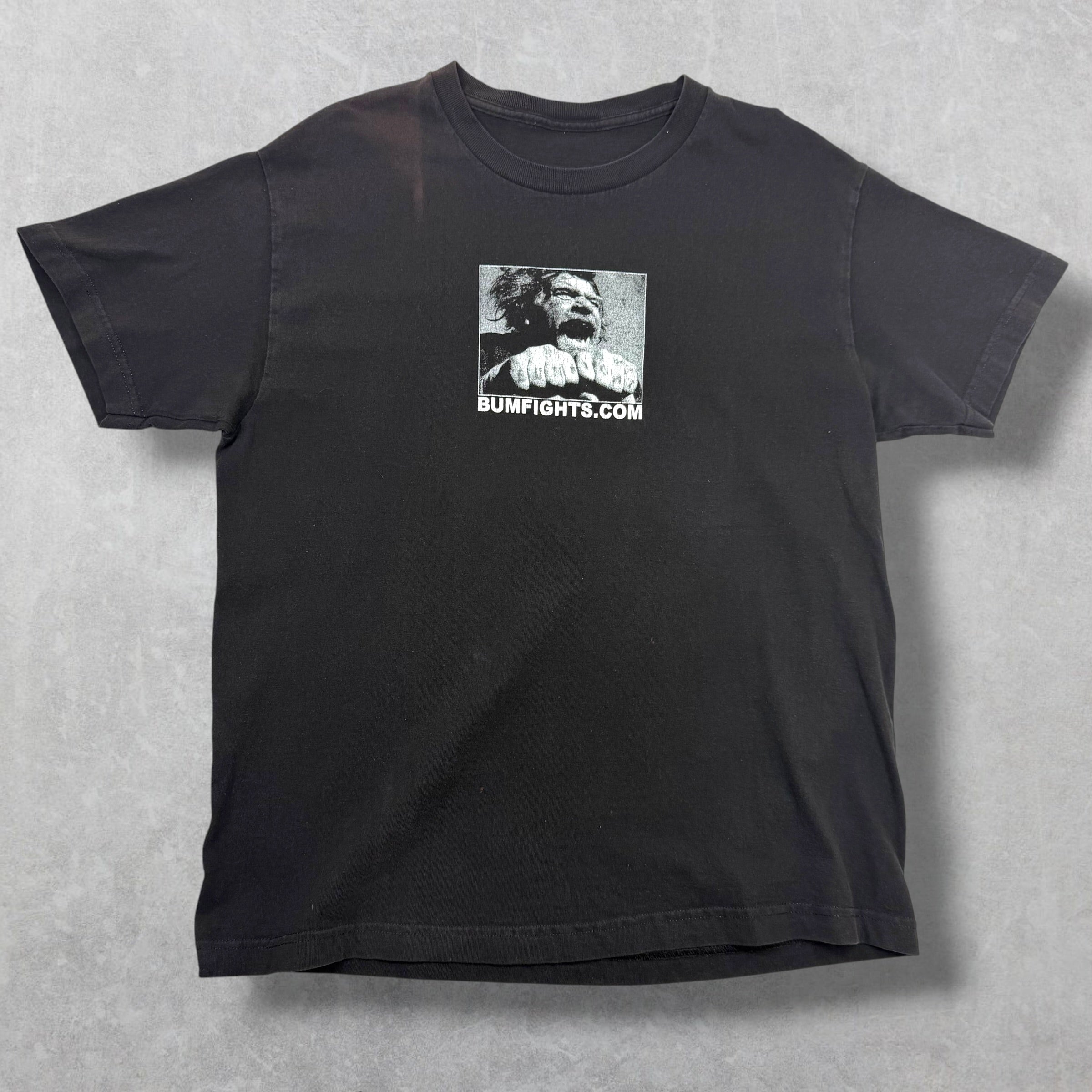 Vintage 2000's Bumfights Tee XL