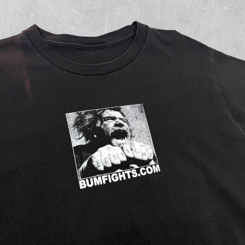 Vintage 2000's Bumfights Tee XL