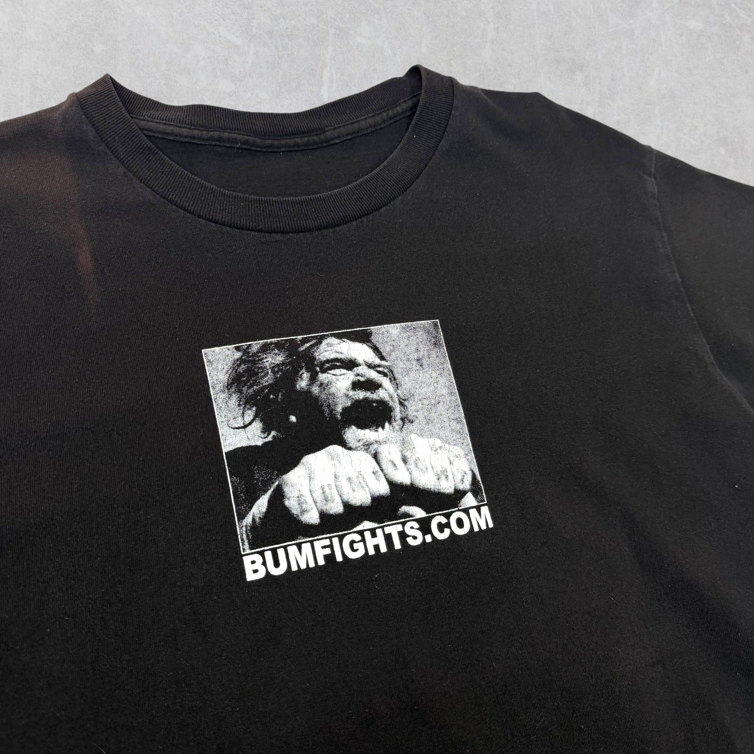 Vintage 2000's Bumfights Tee XL
