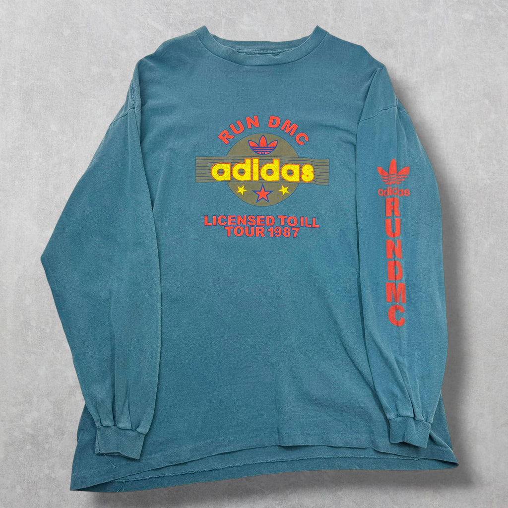 Vintage '87 Run DMC Adidas Tour Tee XL